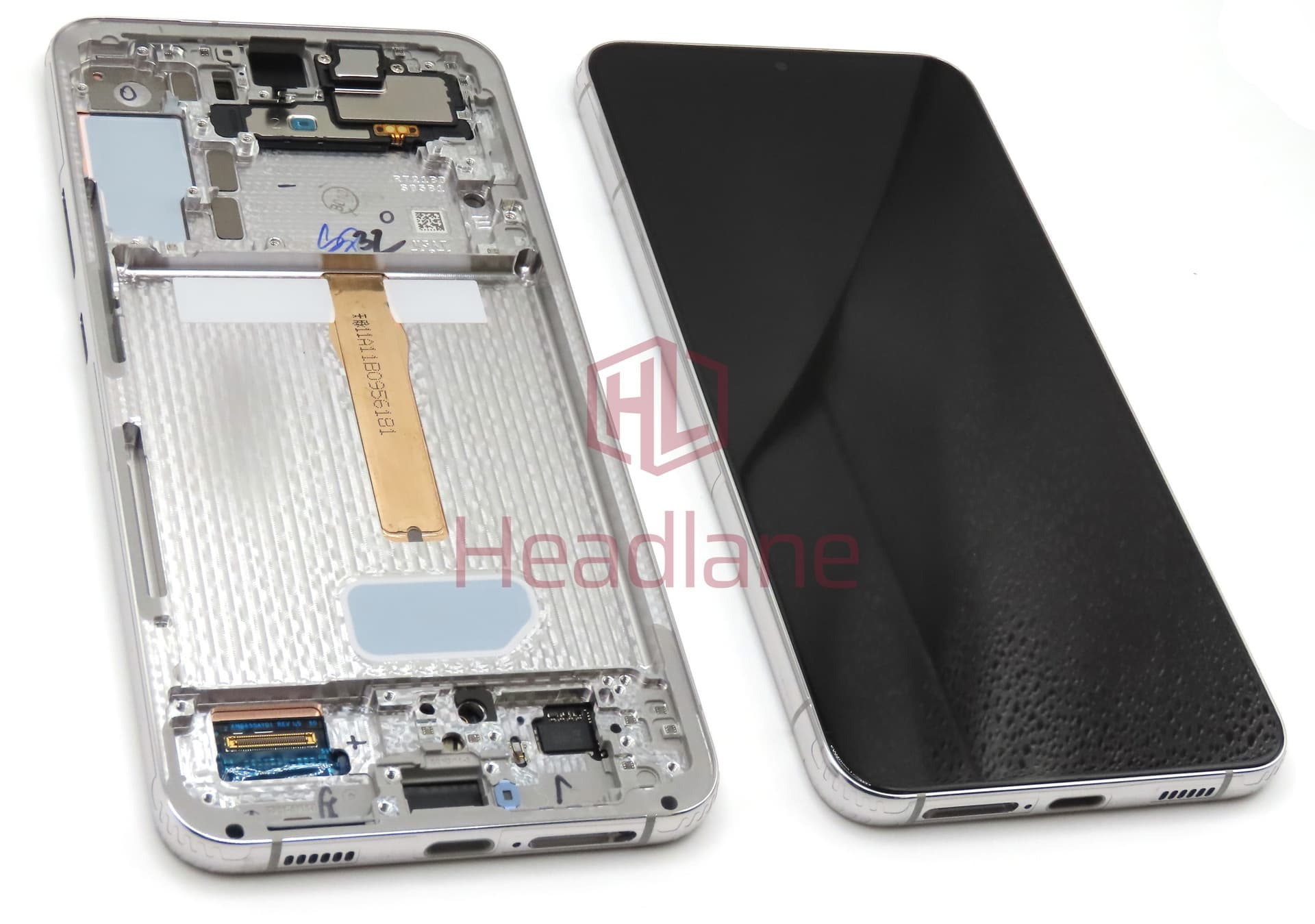 Samsung SM-S906 Galaxy S22+ / Plus LCD Display / Screen + Touch - Phantom White (Pulled - New) - view 3