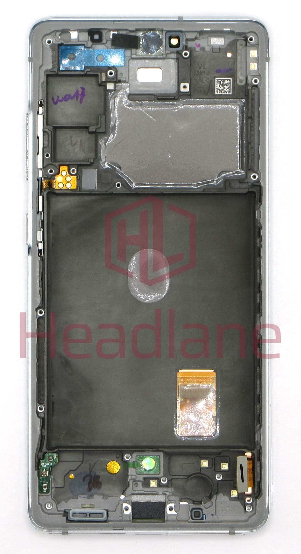 Samsung SM-G781 Galaxy S20 FE 5G LCD Display / Screen + Touch - Cloud White - view 2