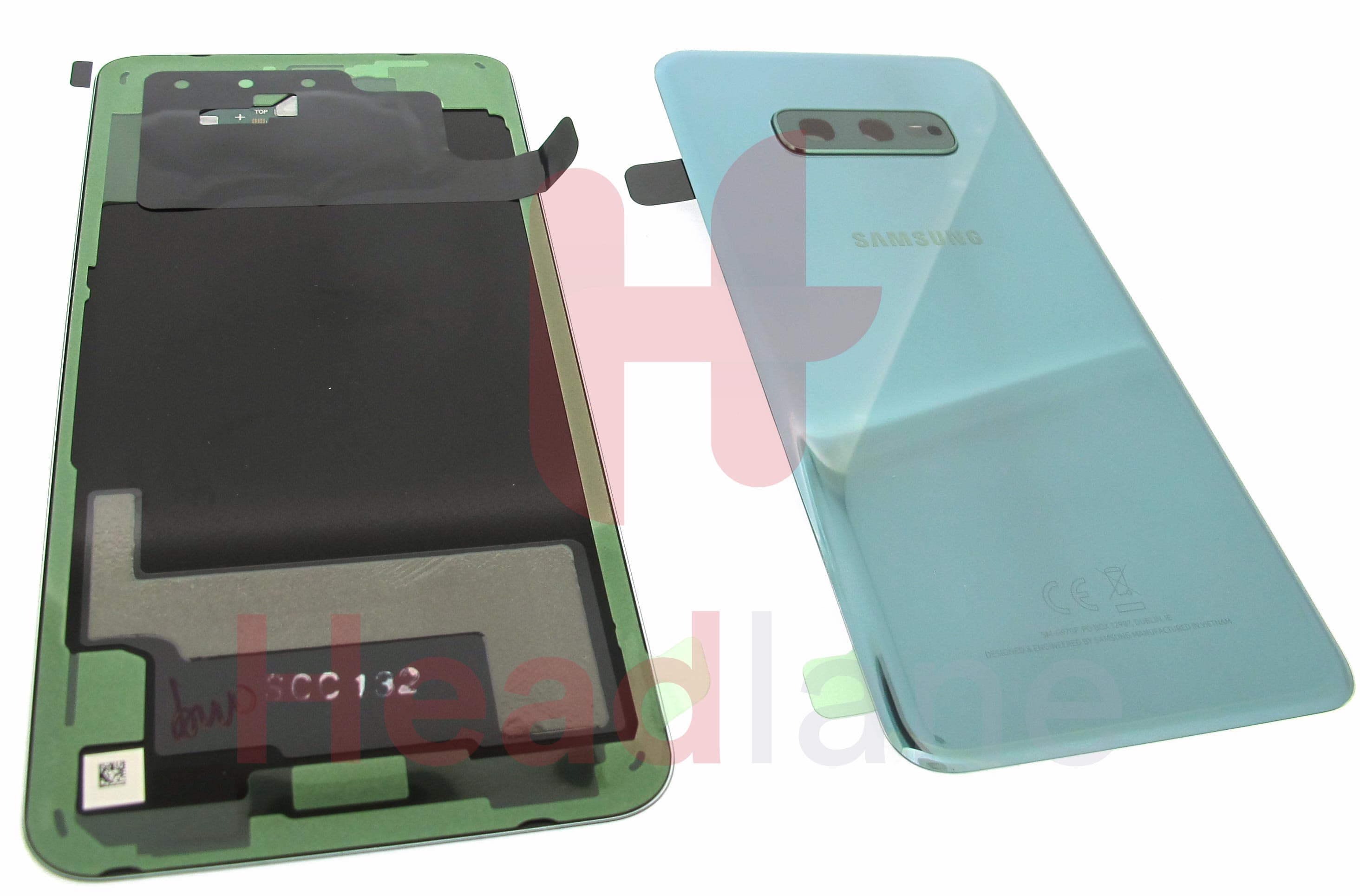 Samsung SM-G970 Galaxy S10E Back / Battery Cover - Prism Green - view 2