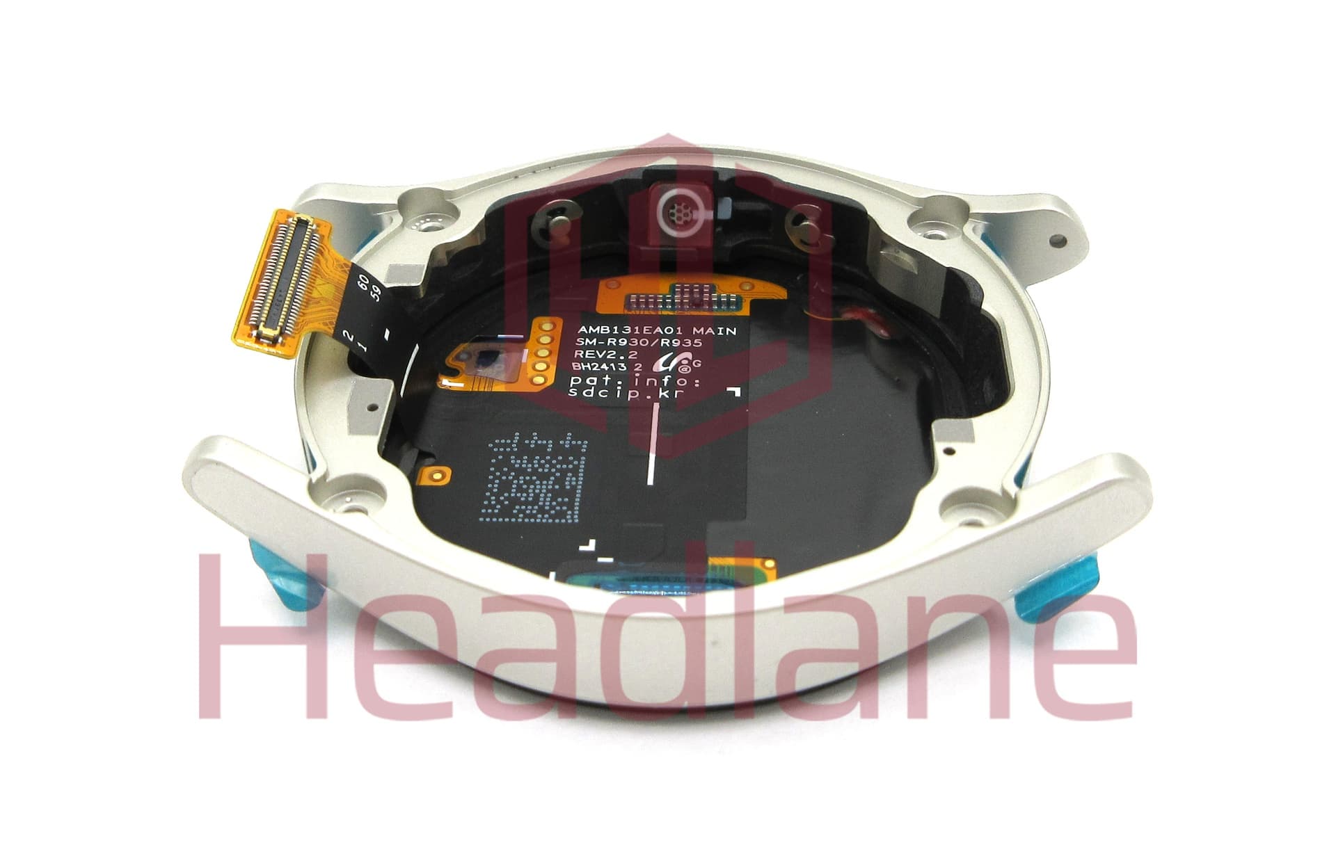 Samsung SM-L300 Galaxy Watch7 40mm (BT) LCD Display / Screen + Touch - Beige - view 4