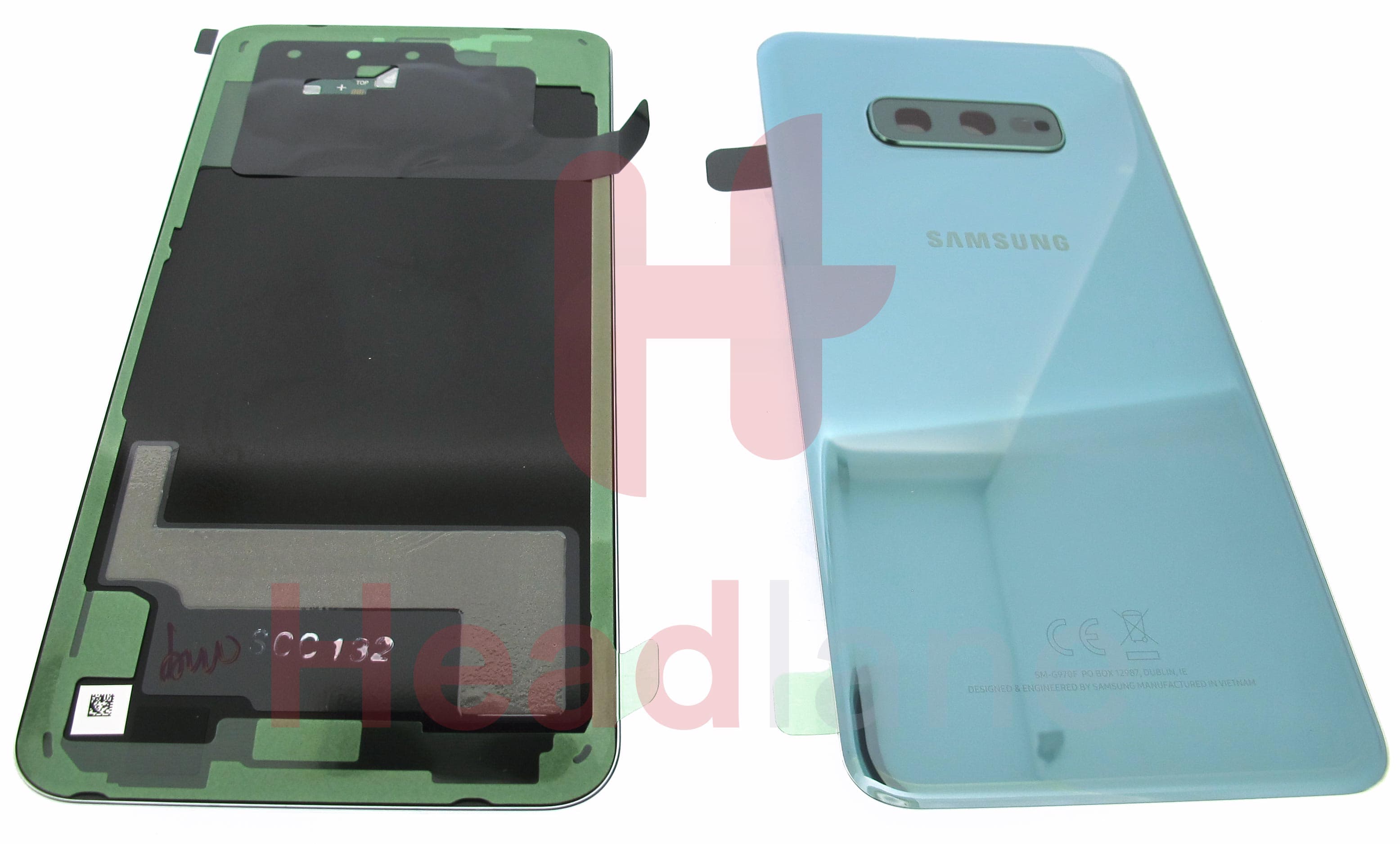 Samsung SM-G970 Galaxy S10E Back / Battery Cover - Prism Green - view 3