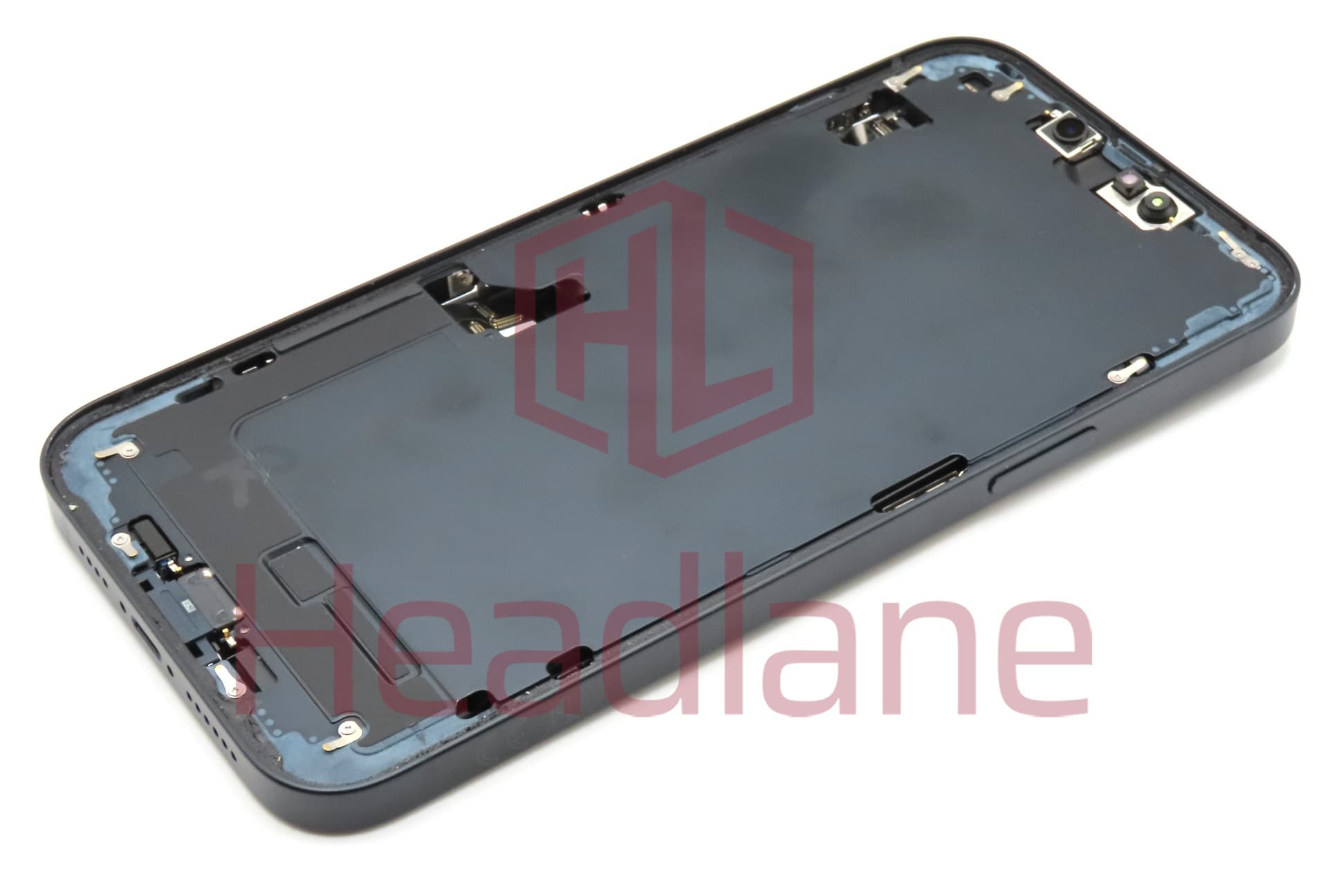 iPhone 14 Plus Back / Battery Cover + Small Parts - Black (Pulled - Grade B) - view 2