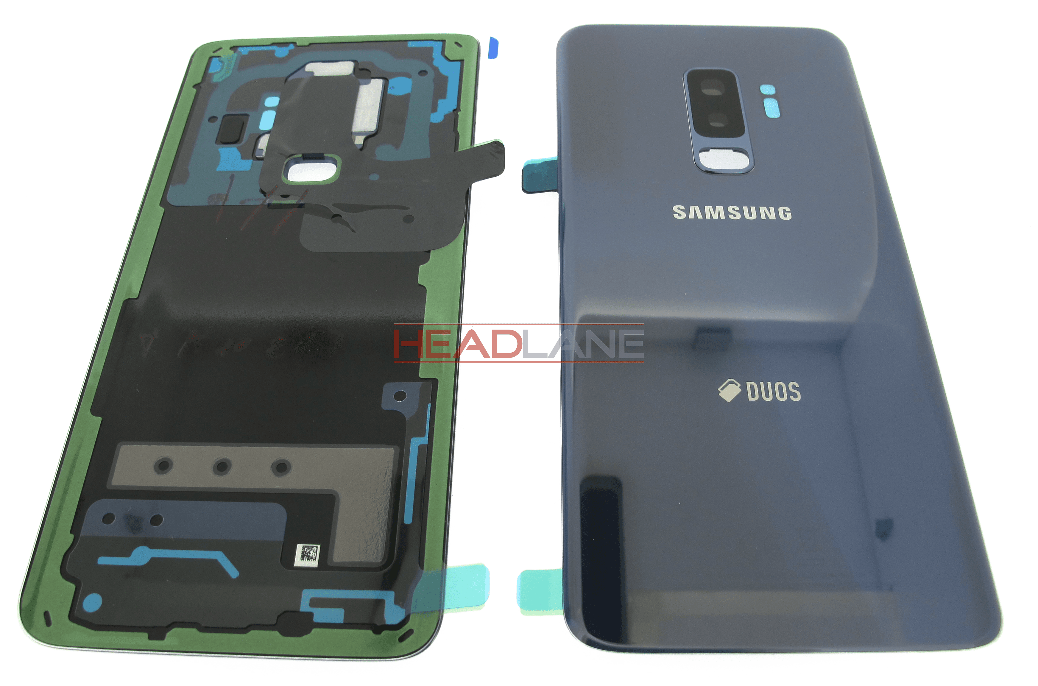 Samsung SM-G965F Galaxy S9+ Hybrid SIM Battery Cover - Blue - view 2