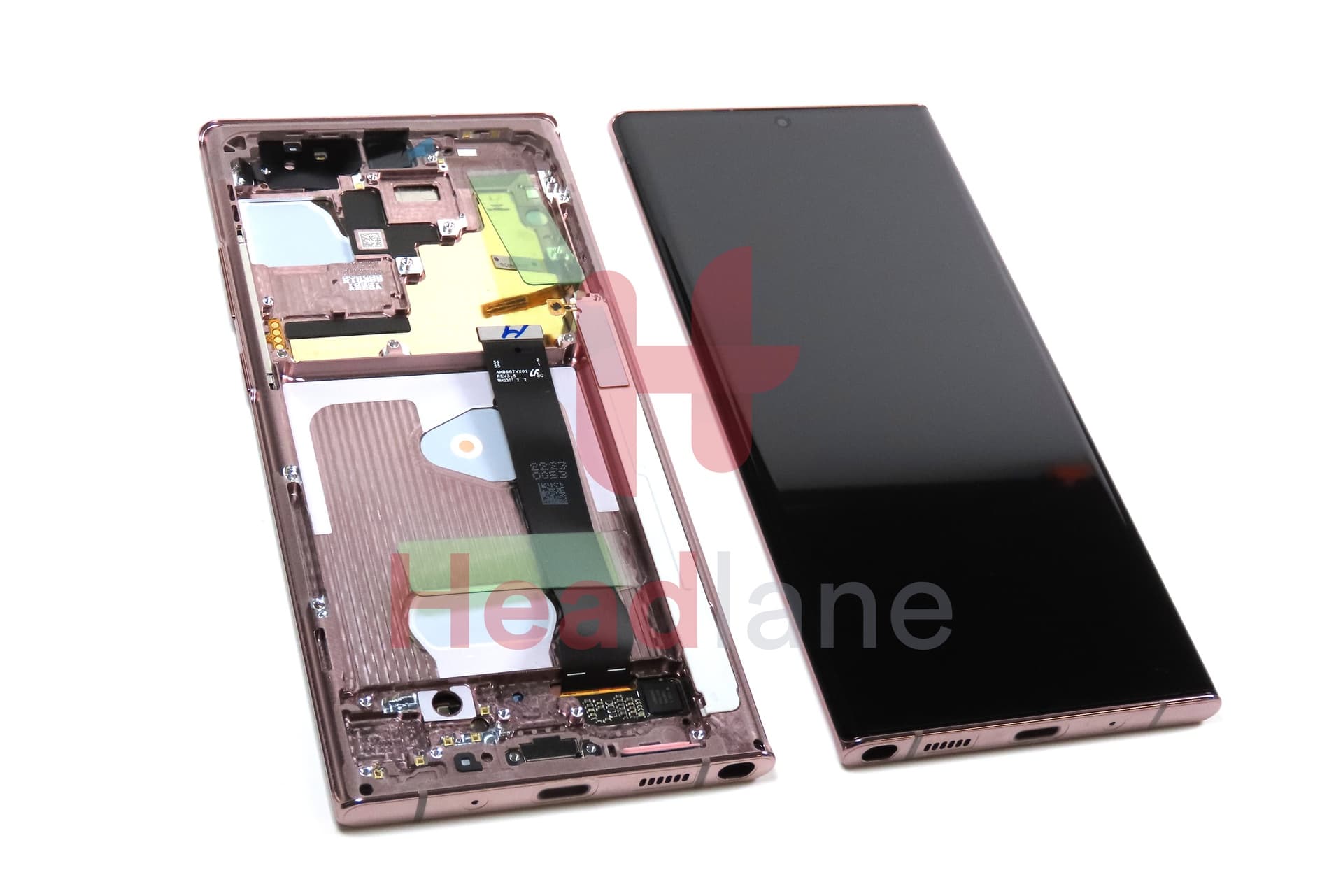 Samsung SM-N986 N985 Galaxy Note 20 Ultra 5G /4G LCD Display / Screen + Touch - Bronze (No Camera) (No Box) - view 2