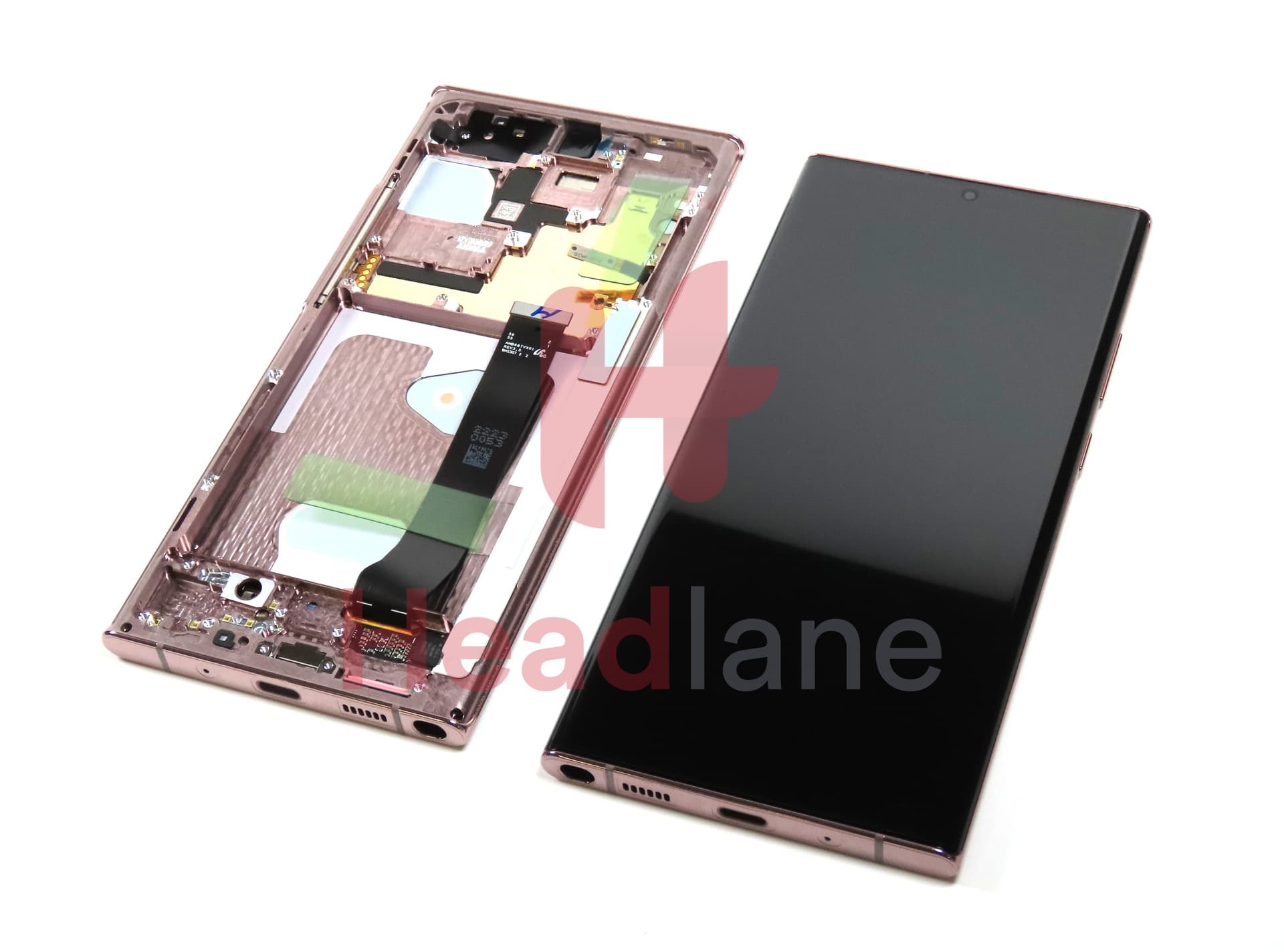 Samsung SM-N986 N985 Galaxy Note 20 Ultra 5G /4G LCD Display / Screen + Touch - Bronze (No Camera) (No Box) - view 3