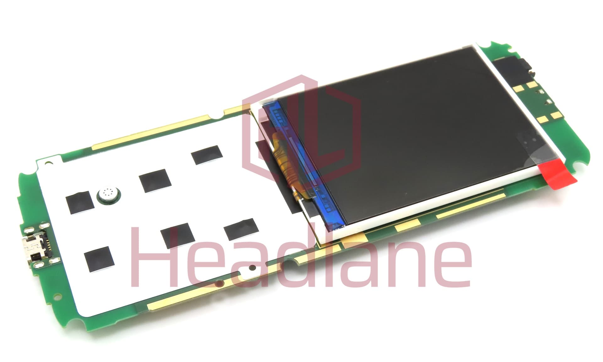 Nokia TA-1291 6300 Mainboard / Motherboard + LCD Display / Screen (SWAP Unit) - view 2