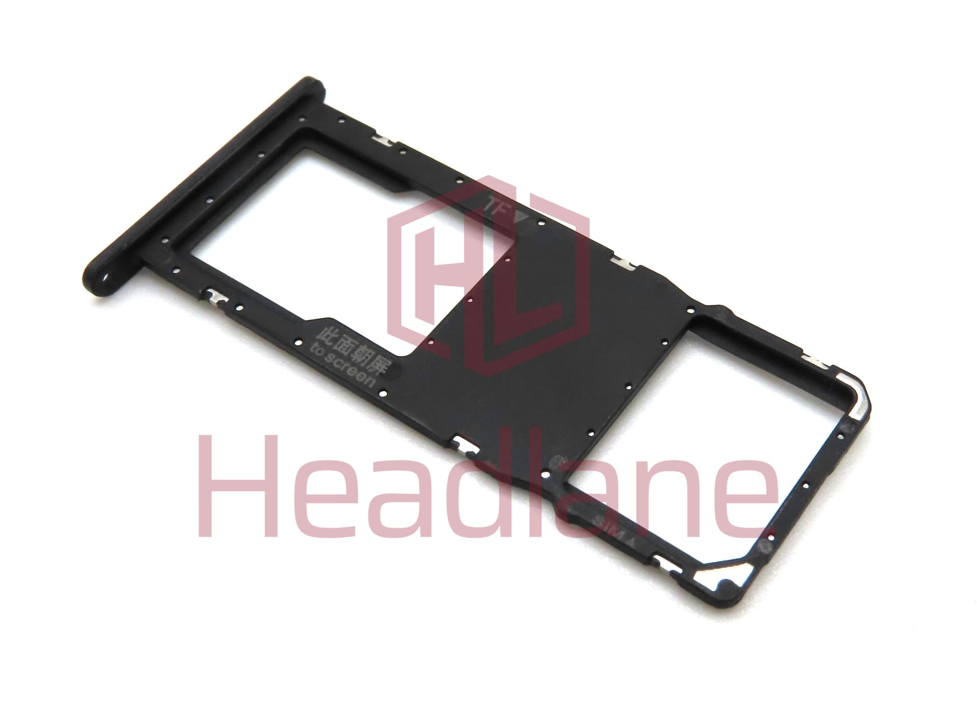 Huawei Y7 (2019) SIM / Memory Card Tray - Black - view 2