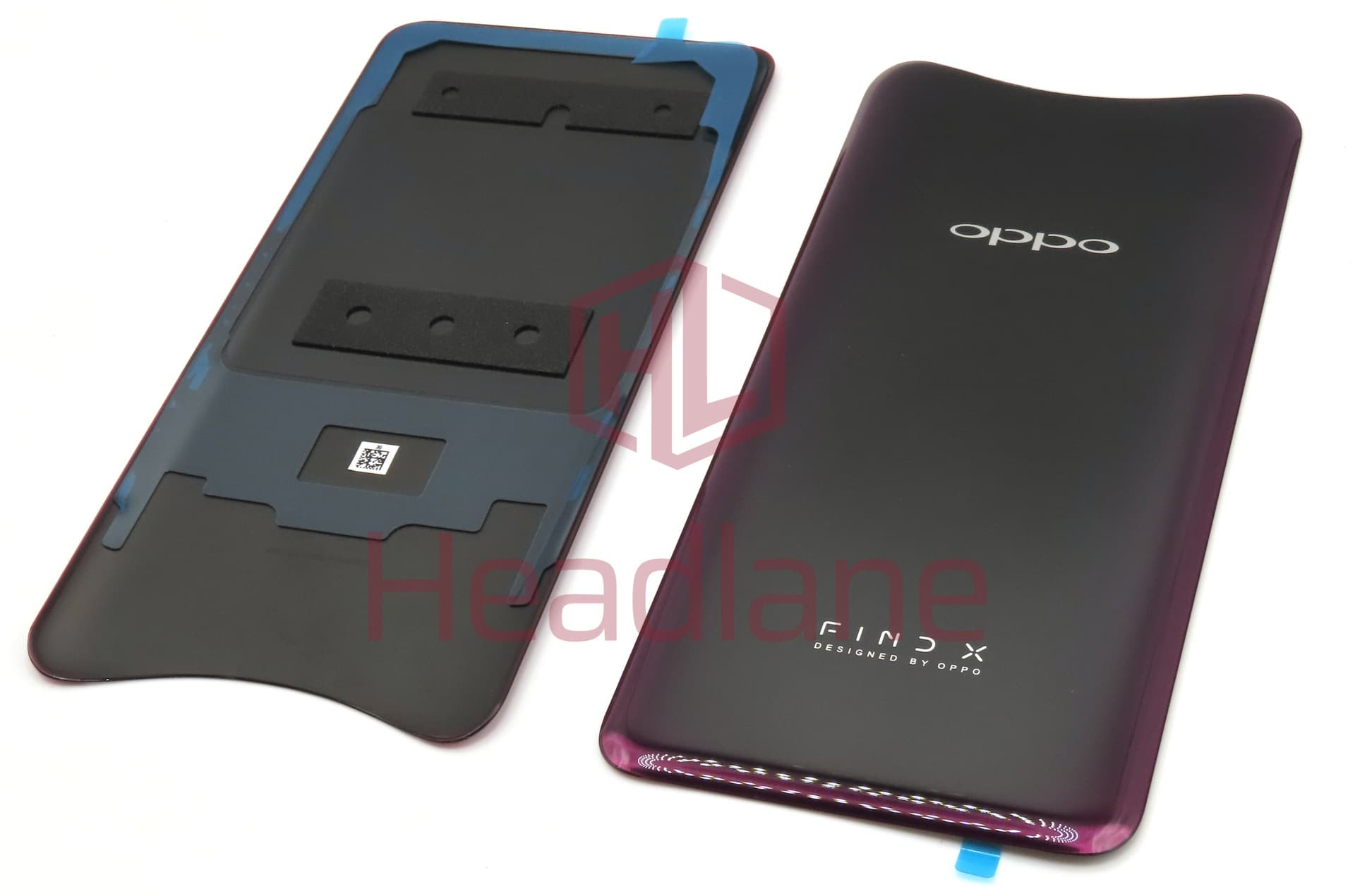 Oppo CPH1871 CPH1875 PAFM00 PAHM00 Find X Back / Battery Cover - Wine Red - view 2
