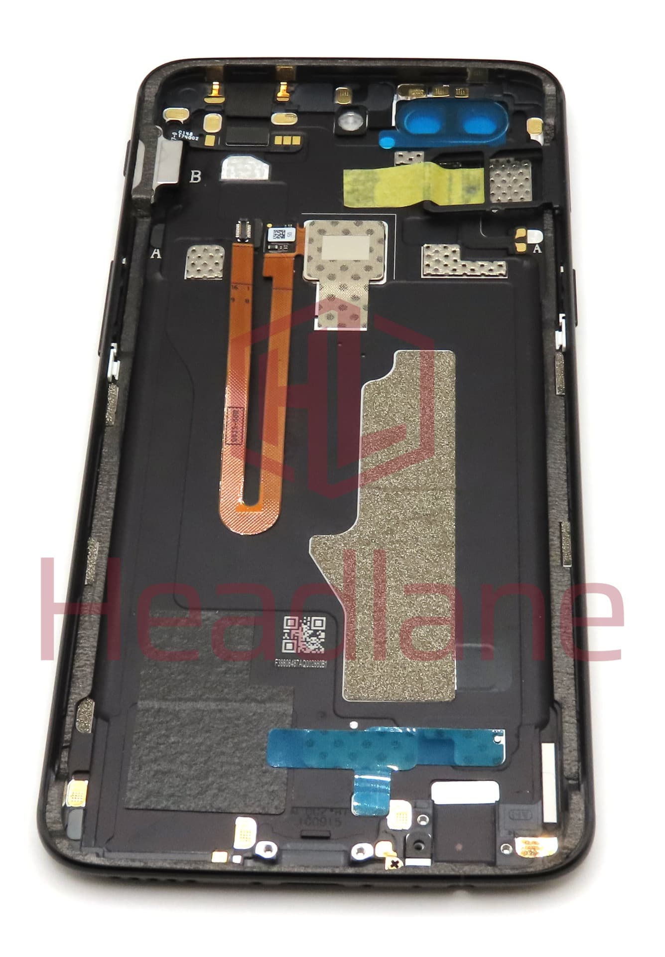 OnePlus 5T Back / Battery Cover - Black - view 2