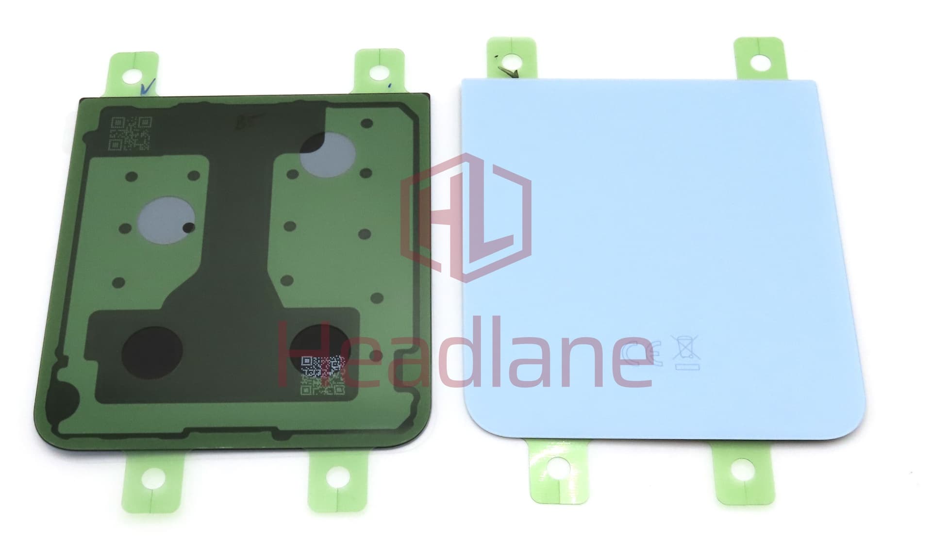 Samsung SM-F741 Galaxy Z Flip6 5G Back / Battery Cover - Blue - view 2
