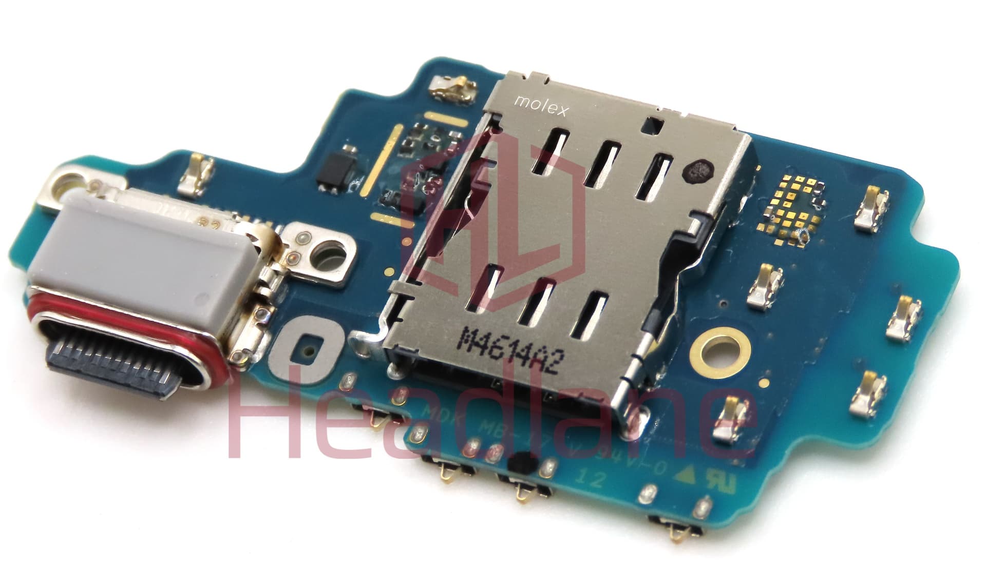 Samsung SM-S928 Galaxy S24 Ultra Charging Port + SIM Card Reader Flex (USA Version) - view 2