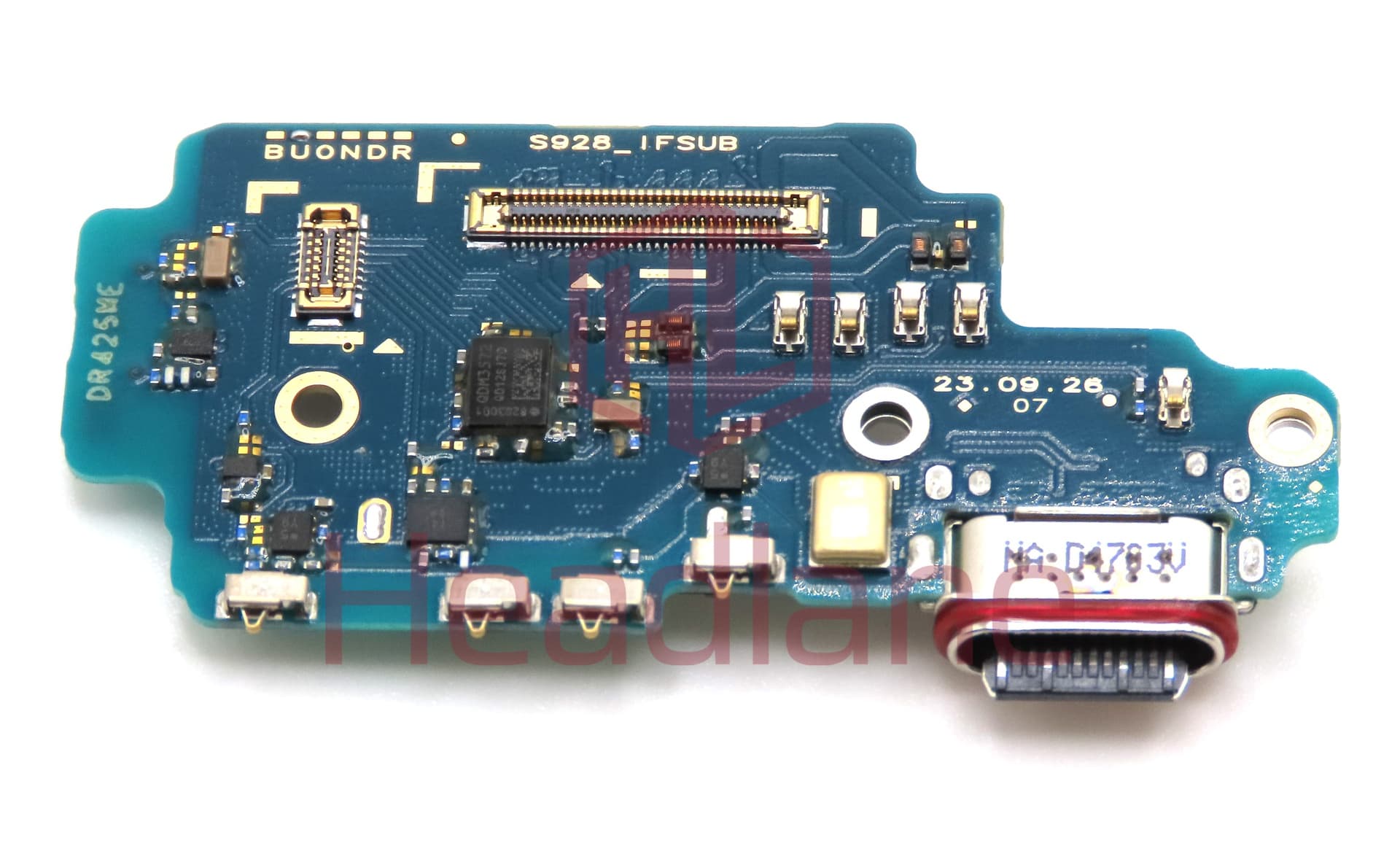 Samsung SM-S928 Galaxy S24 Ultra Charging Port + SIM Card Reader Flex (USA Version) - view 3