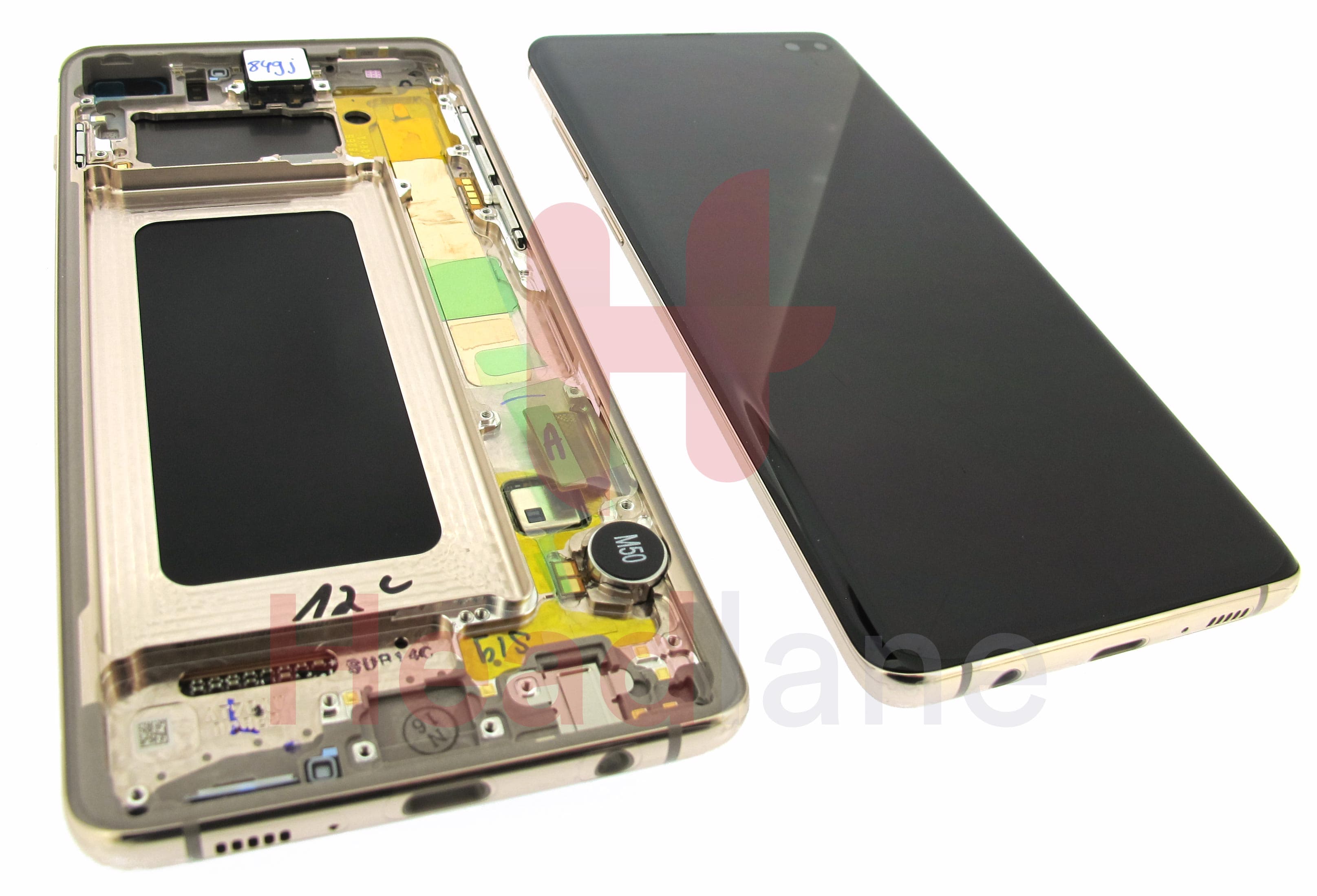 Samsung SM-G975 Galaxy S10+ / S10 Plus LCD Display / Screen + Touch - Ceramic White - view 2