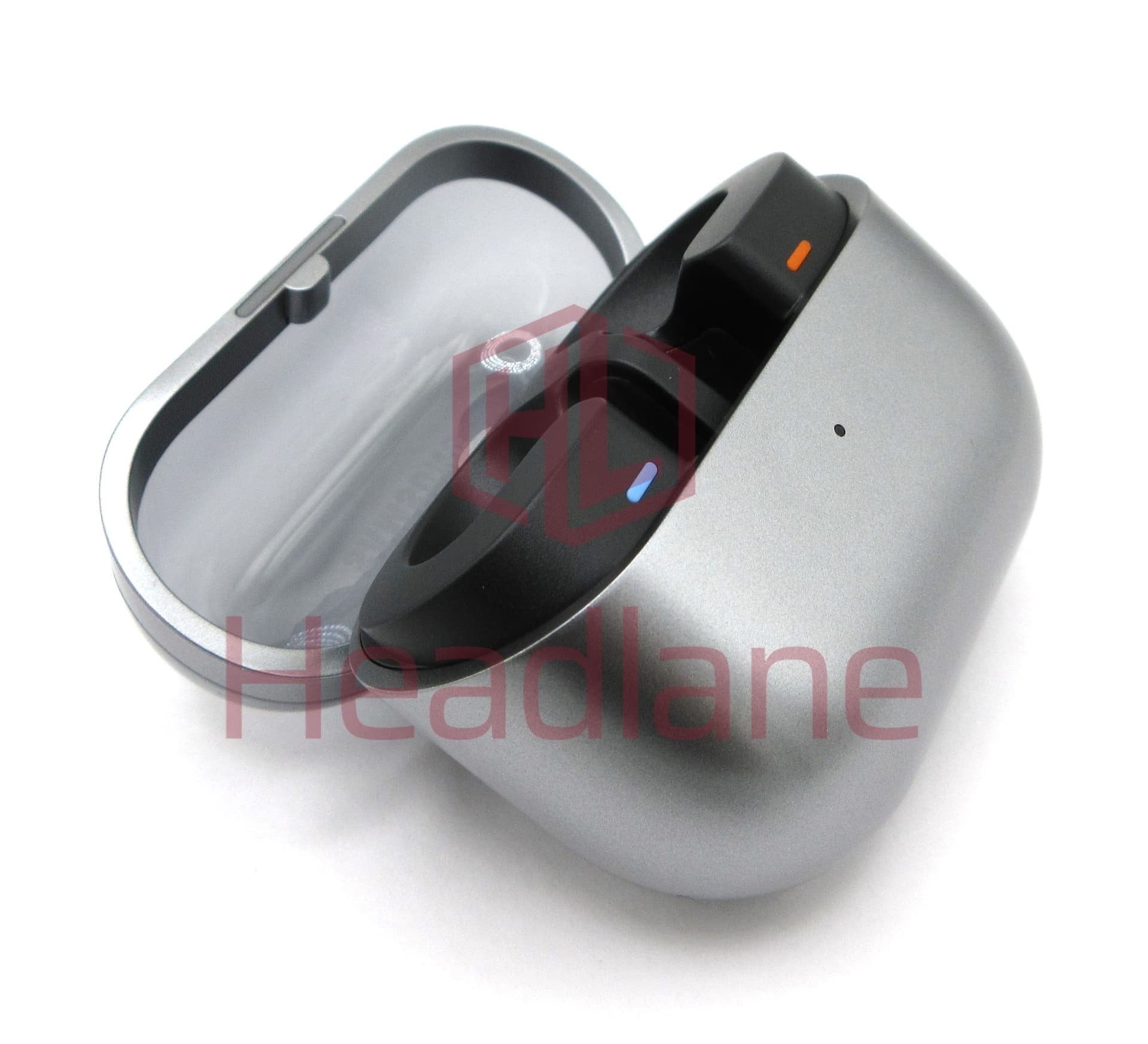 Samsung SM-R530 Galaxy Buds3 Charging Case / Cradle - Silver - view 2