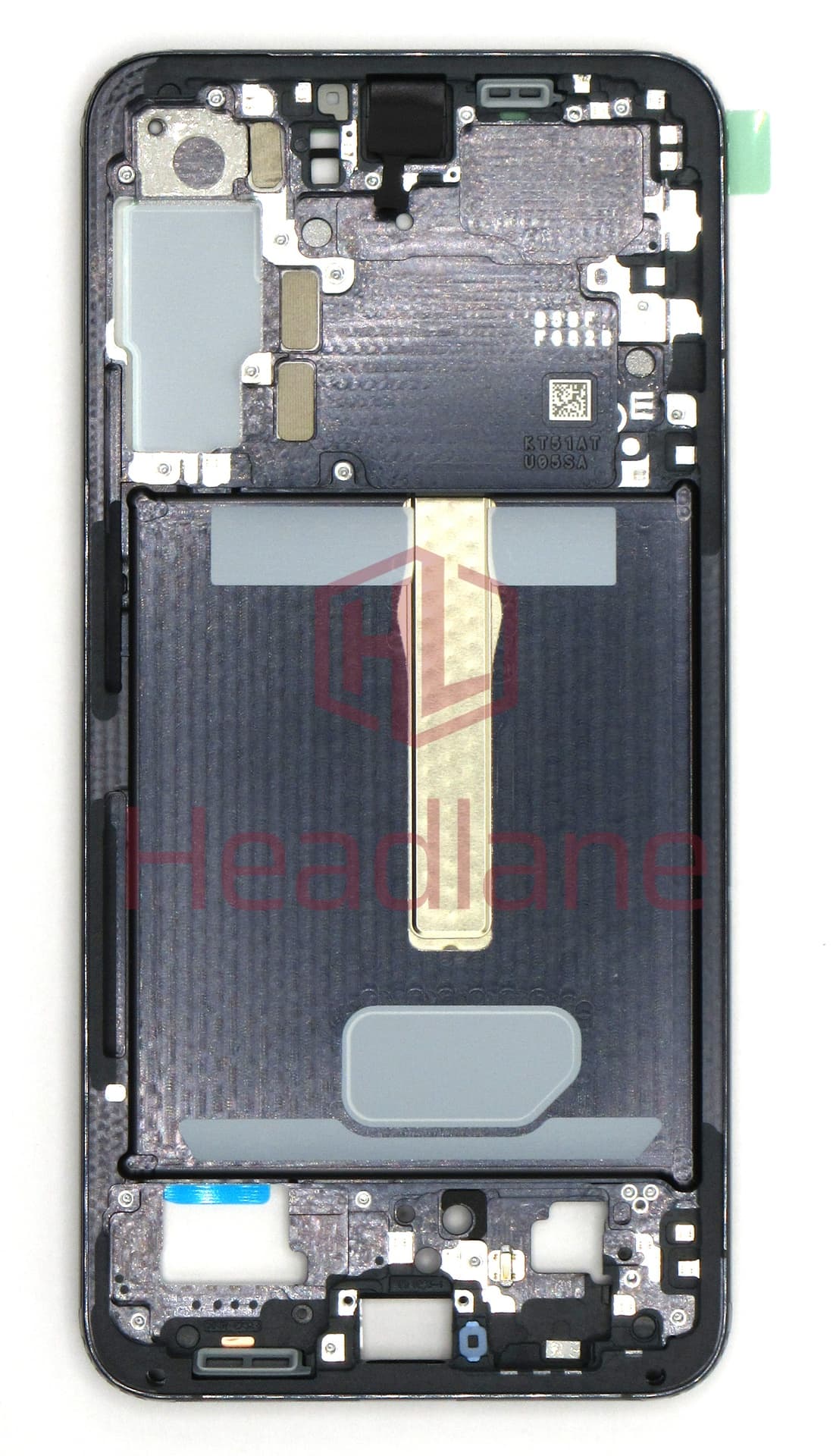 Samsung SM-S906 Galaxy S22+ / Plus Display Frame - Phantom Black - view 2