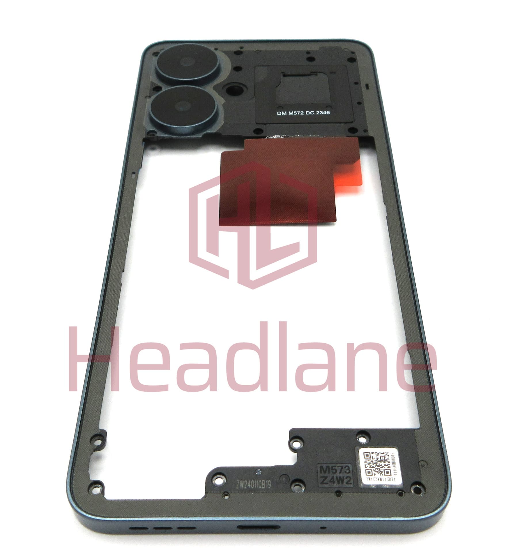 Xiaomi Redmi 13C 5G Middle Cover / Chassis - Blue - view 2