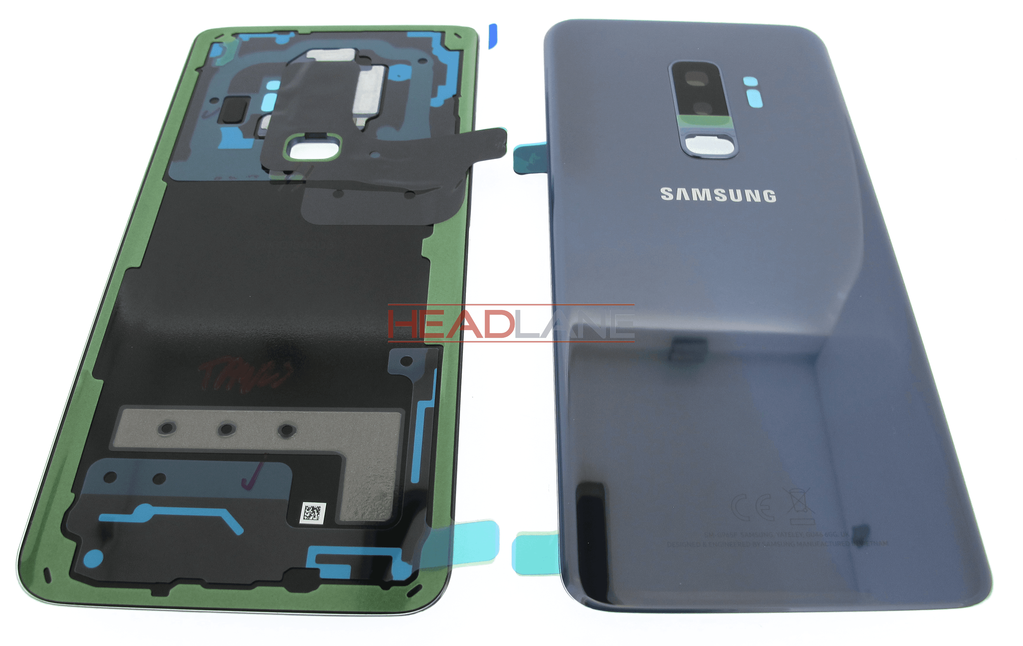 Samsung SM-G965F Galaxy S9+ Single SIM Battery Cover - Blue - view 2