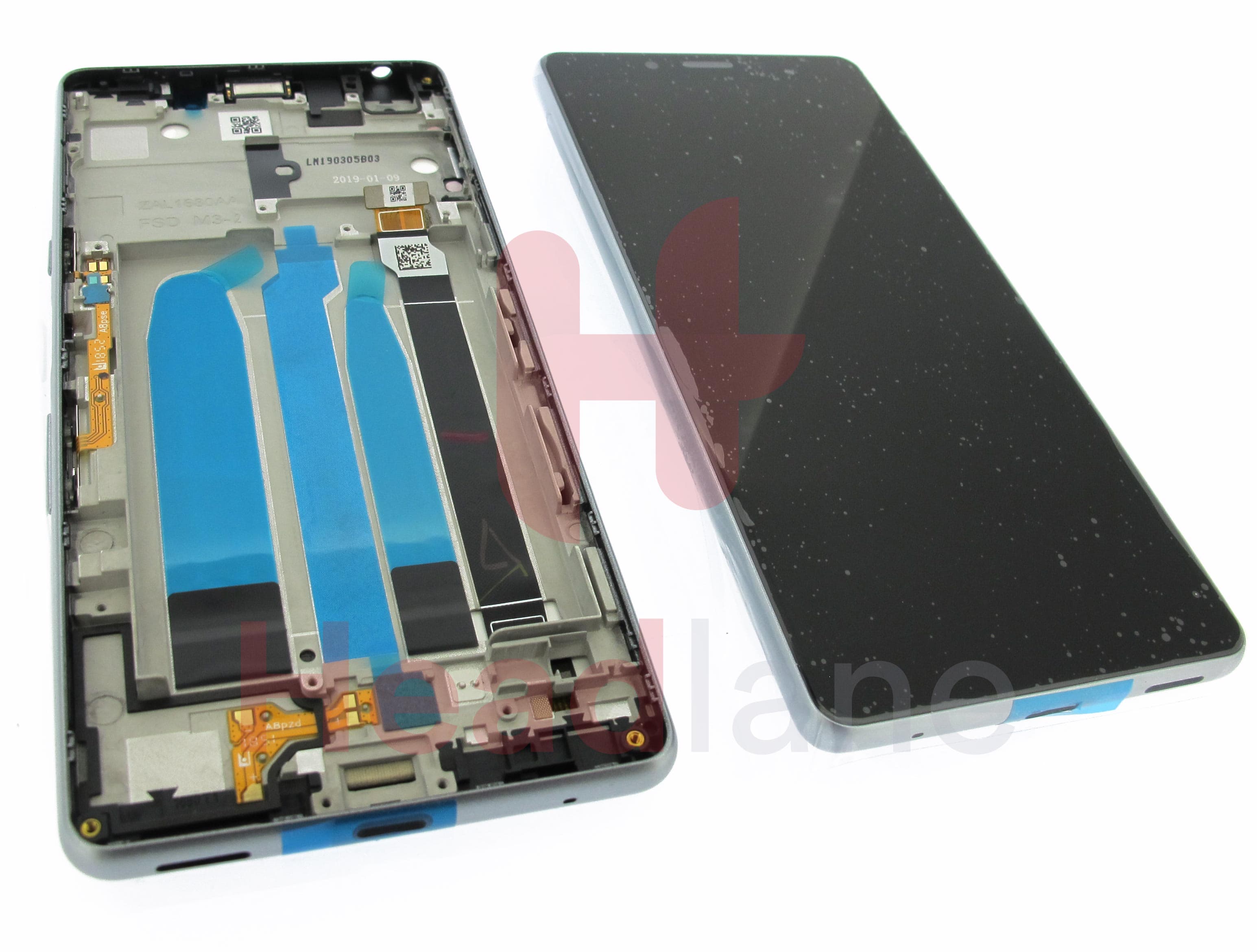 Sony I3312 - Xperia L3 / I4312 - Xperia L3 LCD Display / Screen + Touch - Silver - view 2