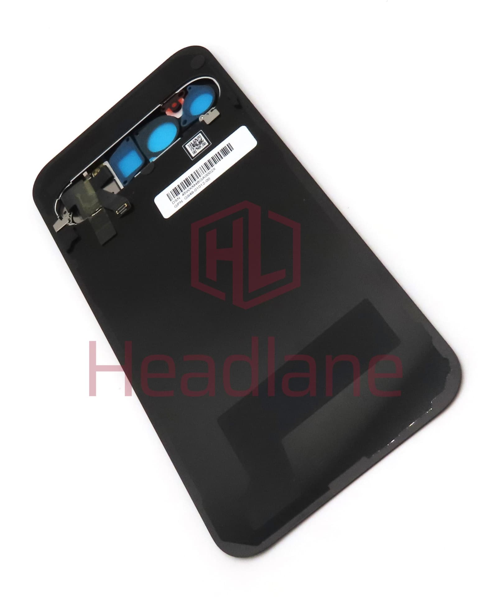 Google Pixel 9 Pro XL Back / Battery Cover - Obsidian / Black - view 2