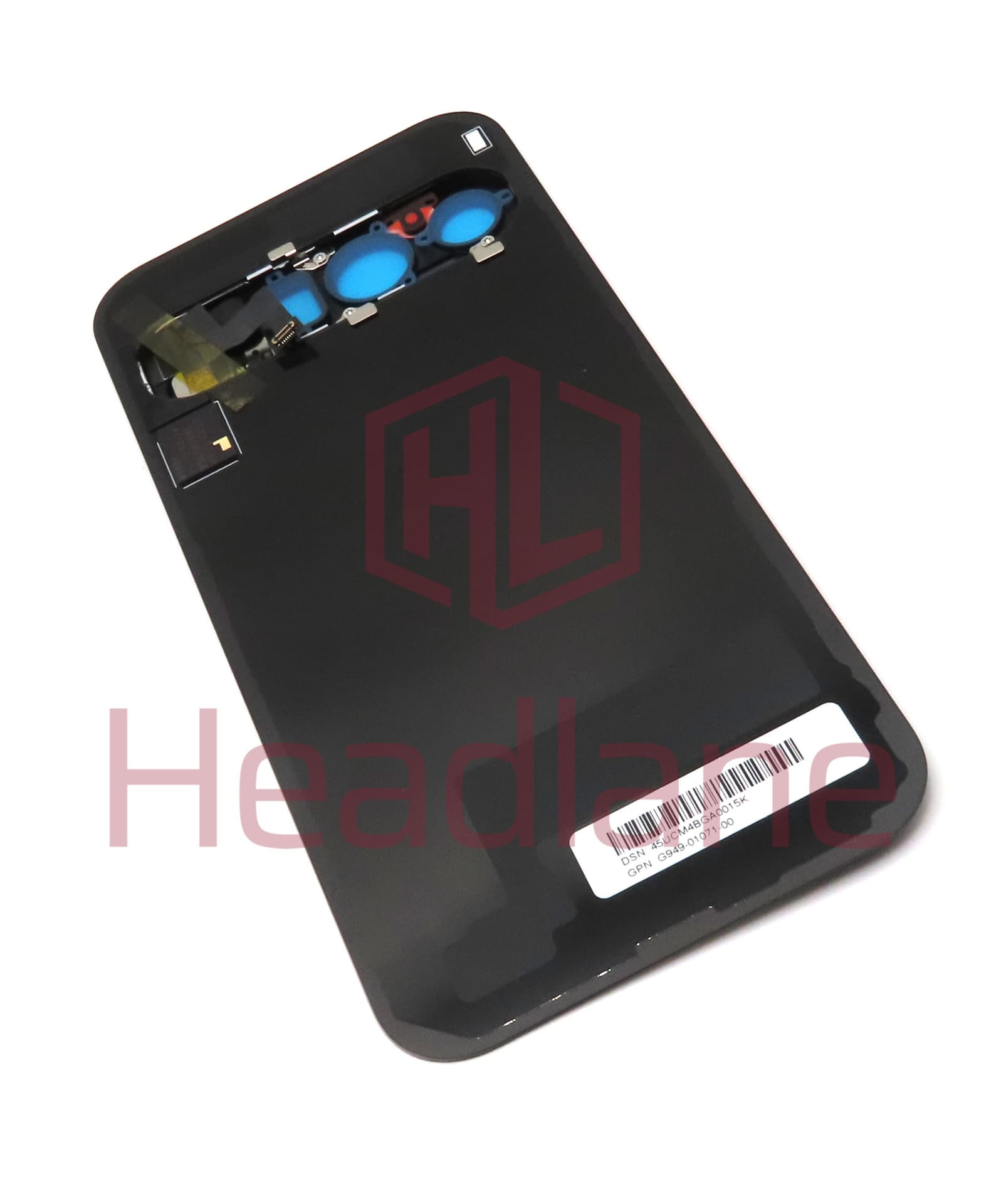 Google Pixel 9 Pro Back / Battery Cover - Obsidian / Black - view 2