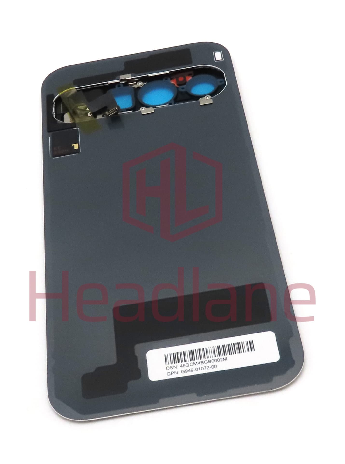 Google Pixel 9 Pro Back / Battery Cover - Porcelain / White - view 2