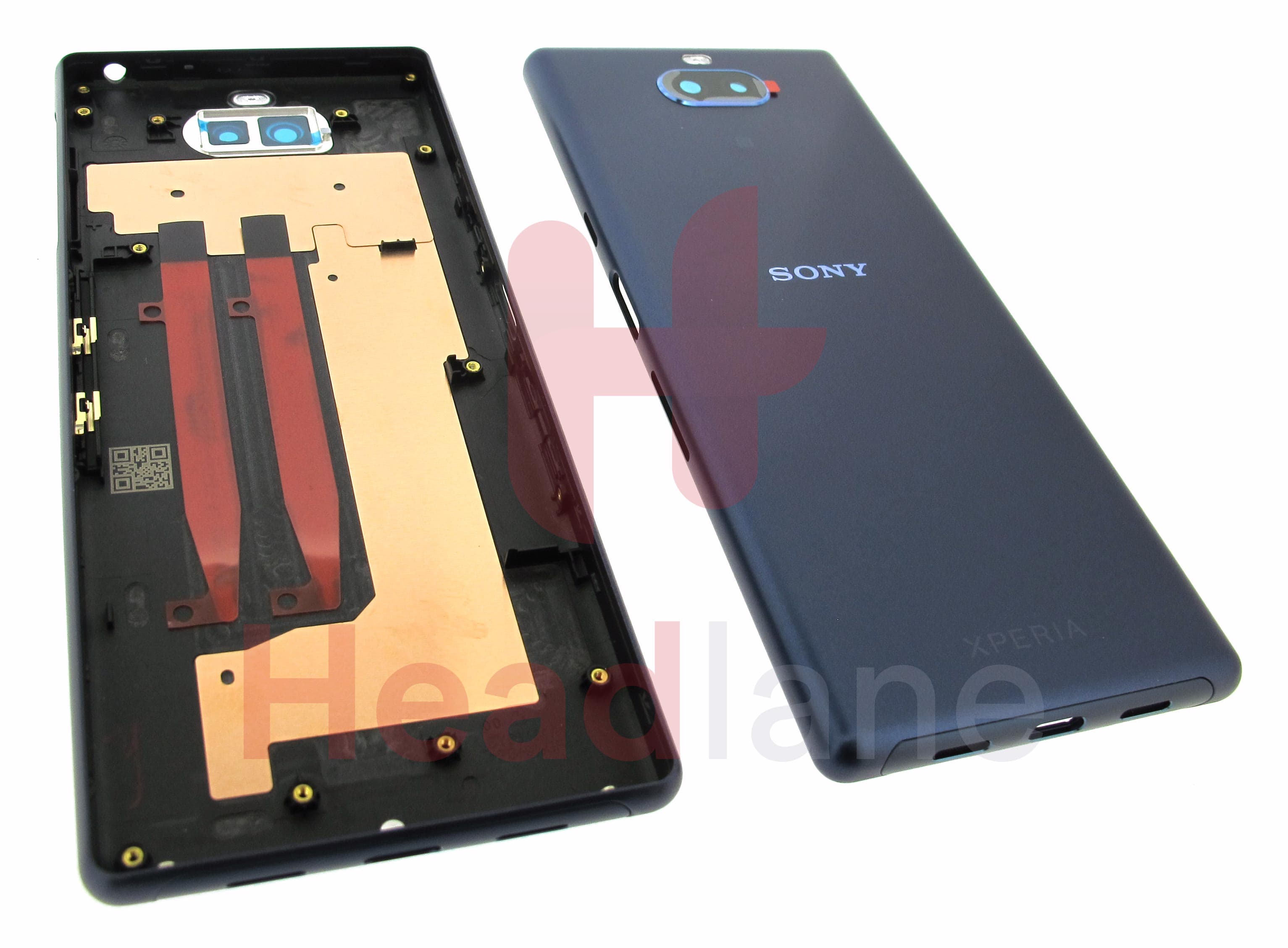 Sony I4113 - Xperia 10 Battery / Back Cover - Navy / Blue - view 2