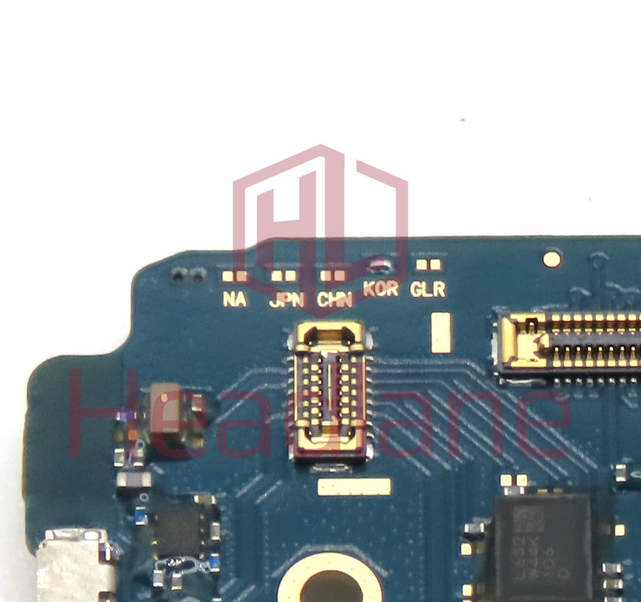 Samsung SM-S908N Galaxy S22 Ultra Charging Port Flex / SIM Card Reader (Korea Version) - view 3