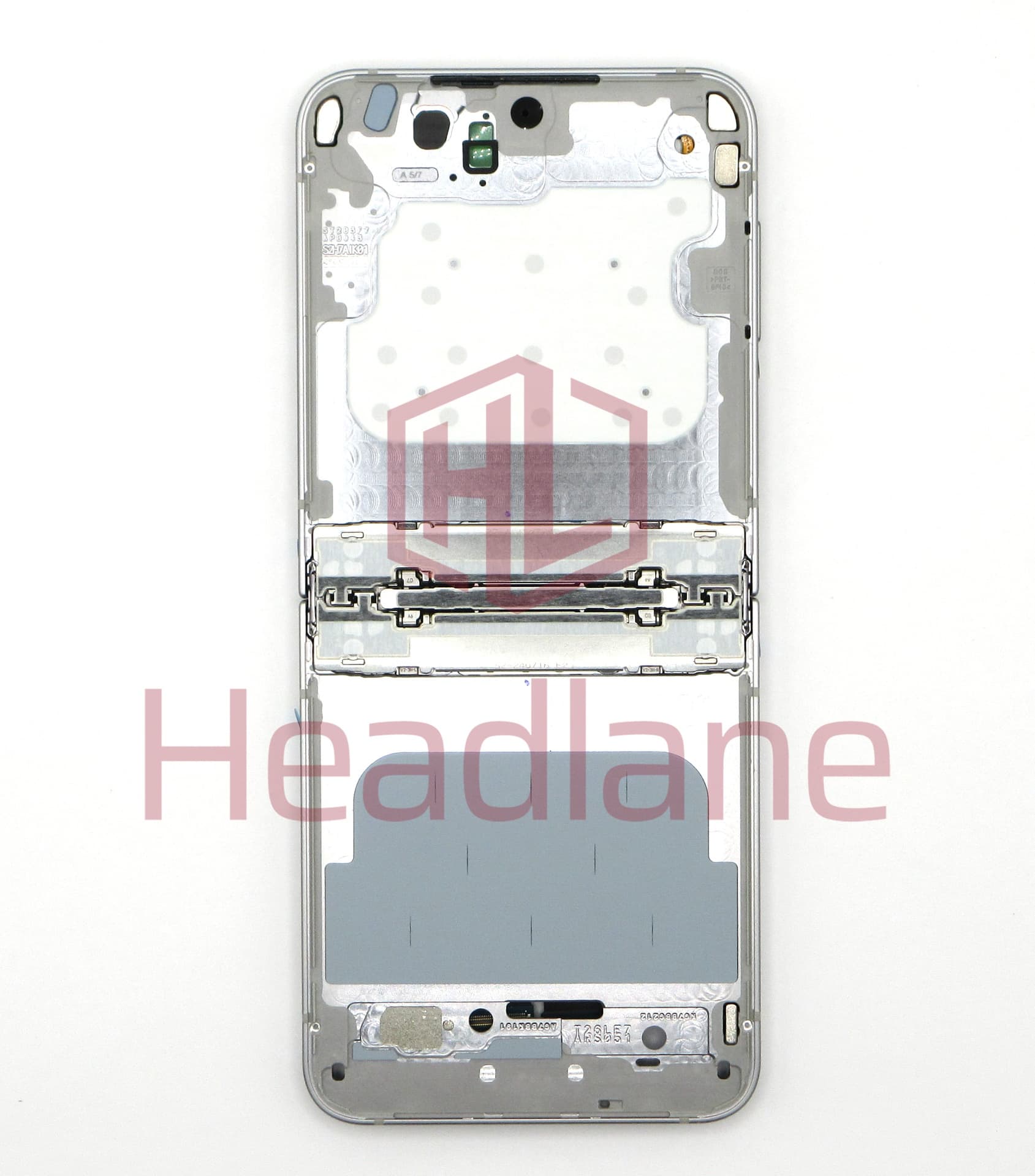 Samsung SM-F741 Galaxy Z Flip6 5G Display Frame - Silver Shadow - view 2
