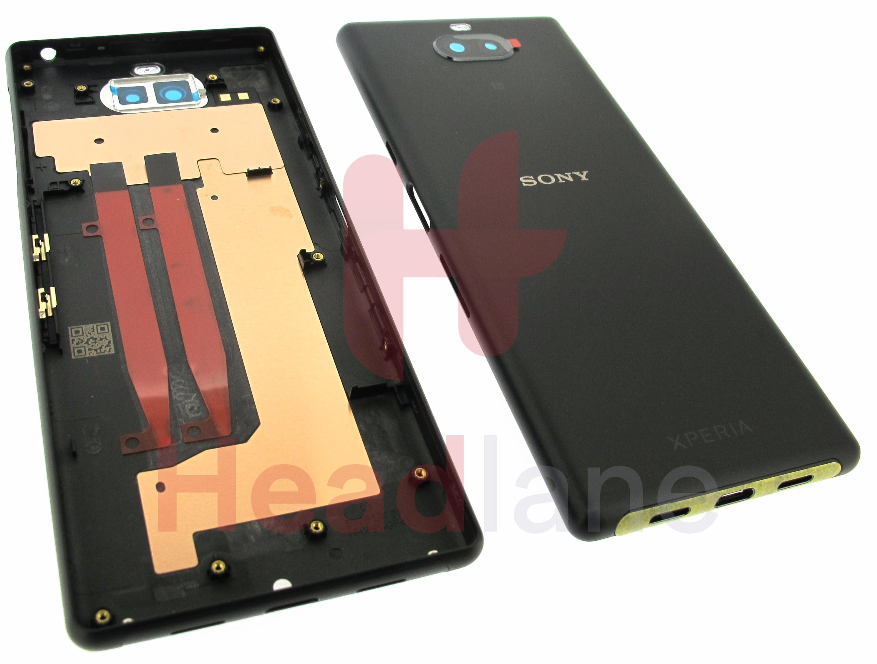 Sony I4113 - Xperia 10 Battery / Back Cover - Black - view 2