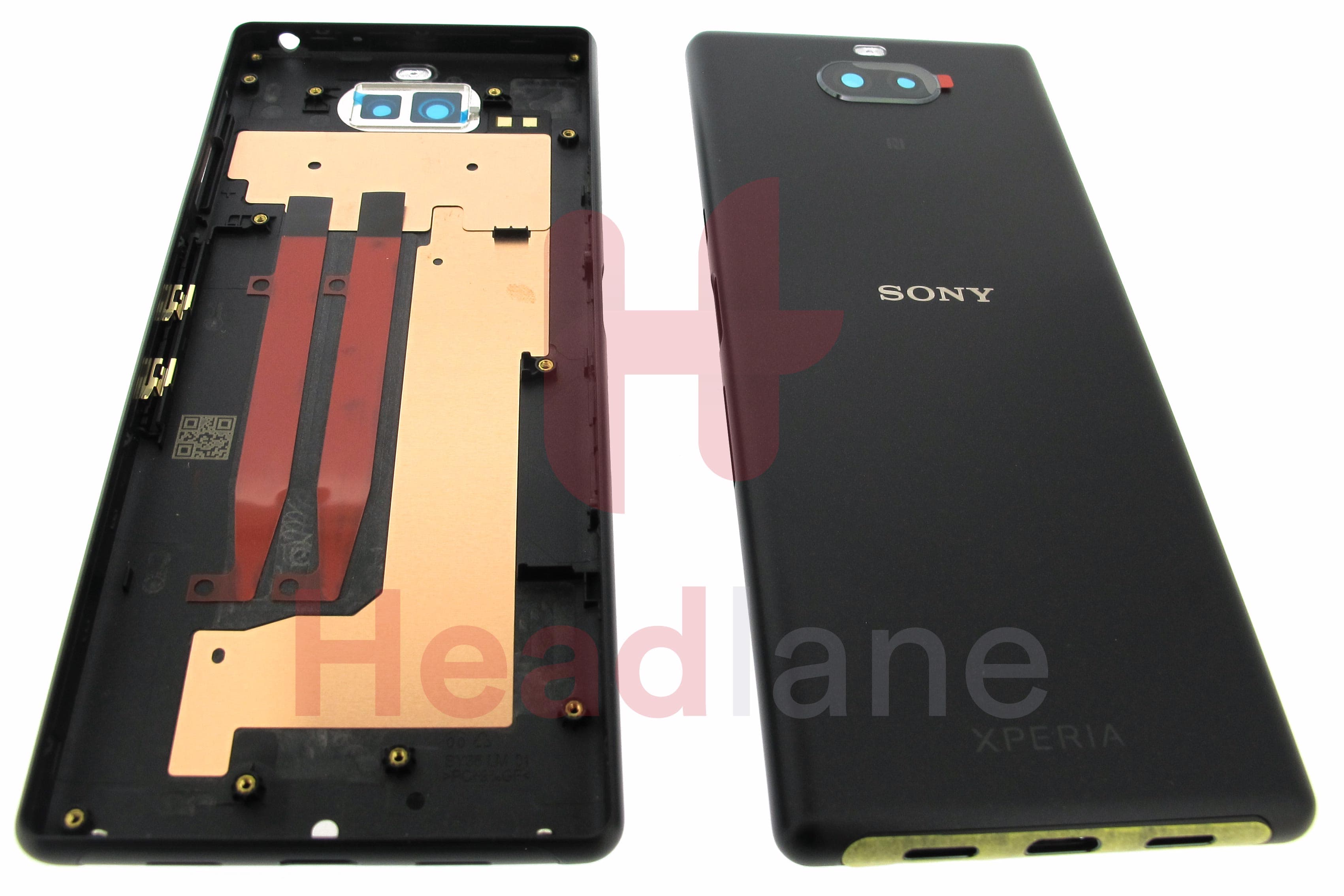 Sony I4113 - Xperia 10 Battery / Back Cover - Black - view 3