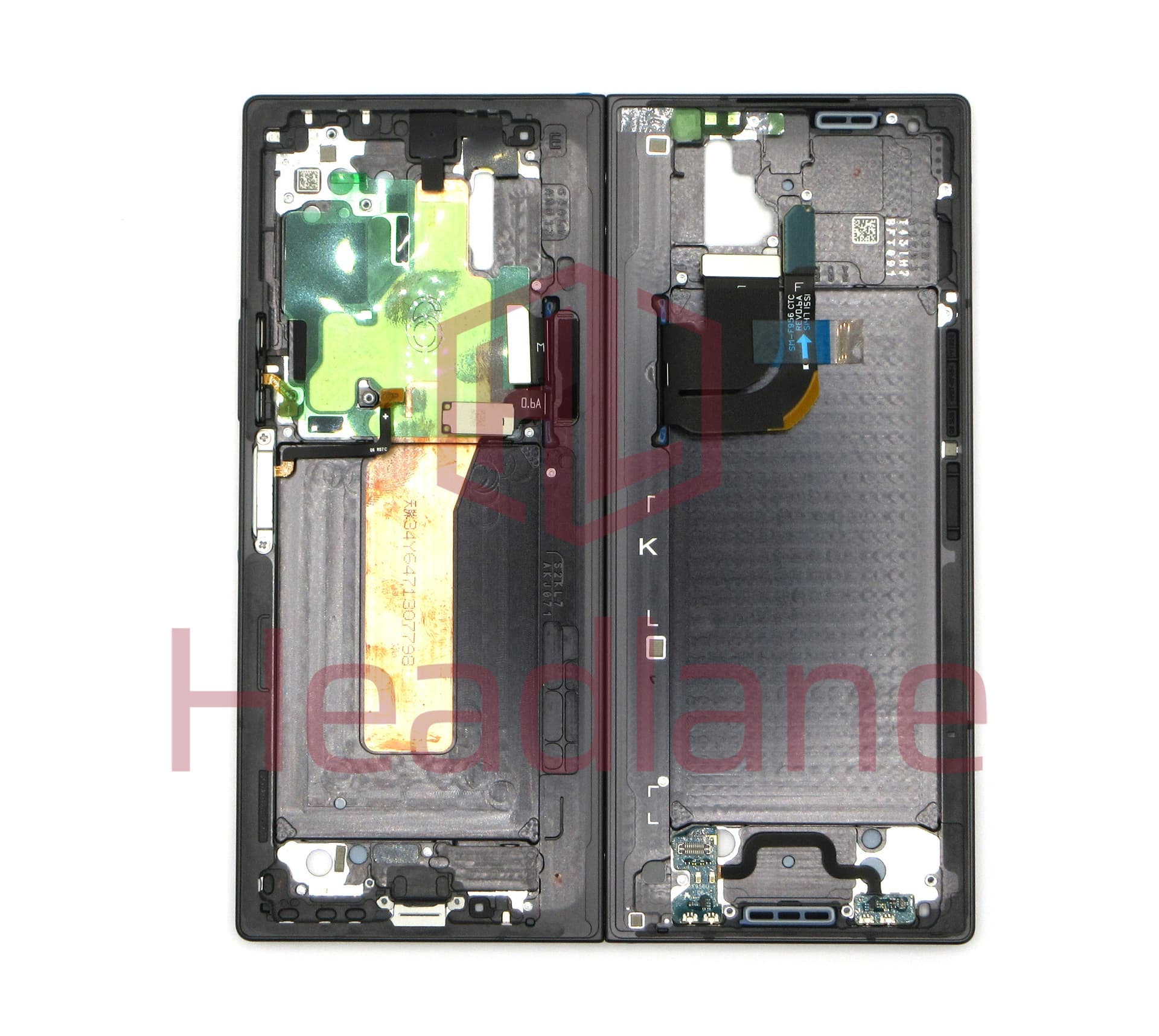 Samsung SM-F956 Galaxy Z Fold6 5G Display Frame - Crafted Black - view 2