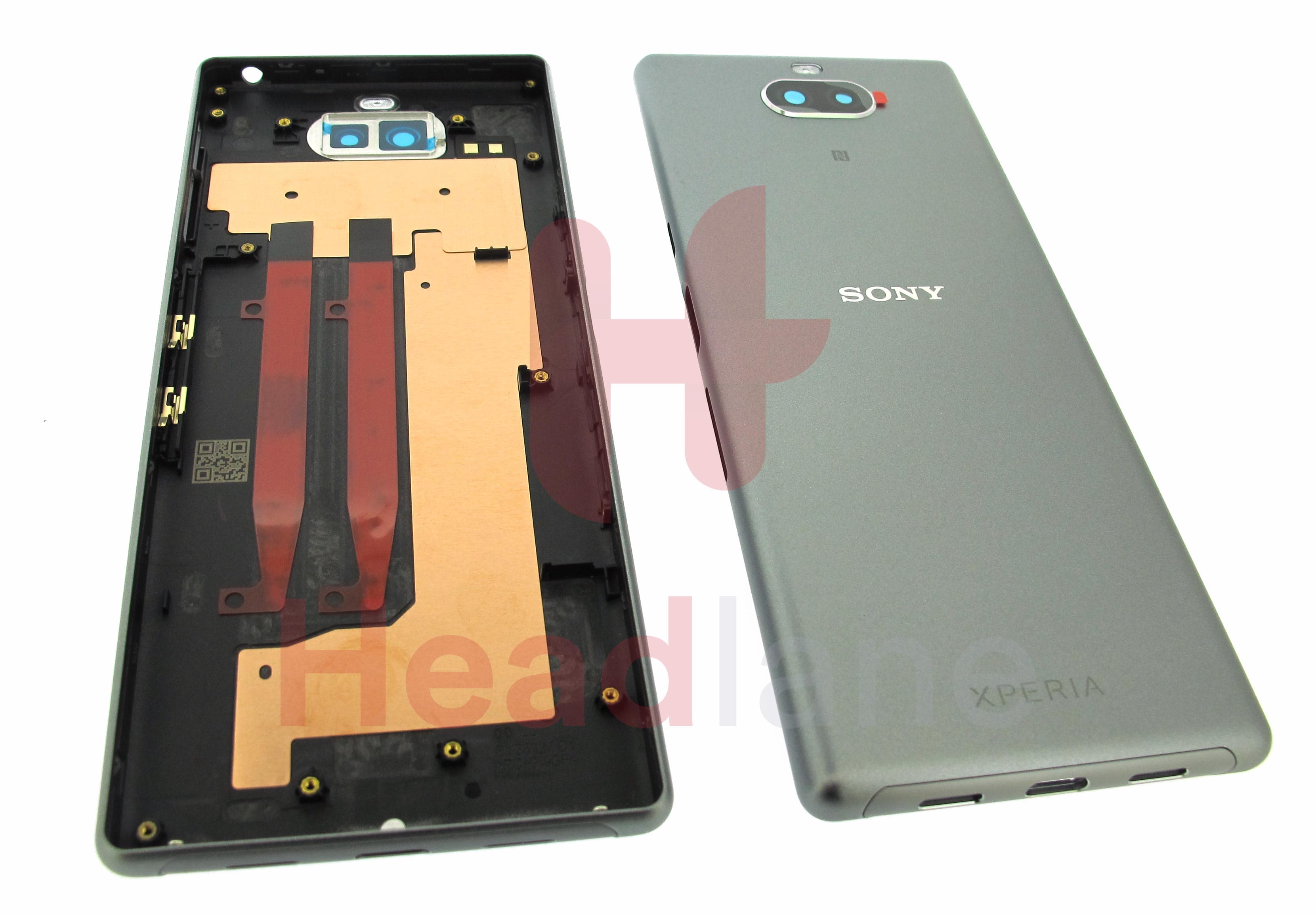 Sony I4113 - Xperia 10 Battery / Back Cover - Silver - view 2