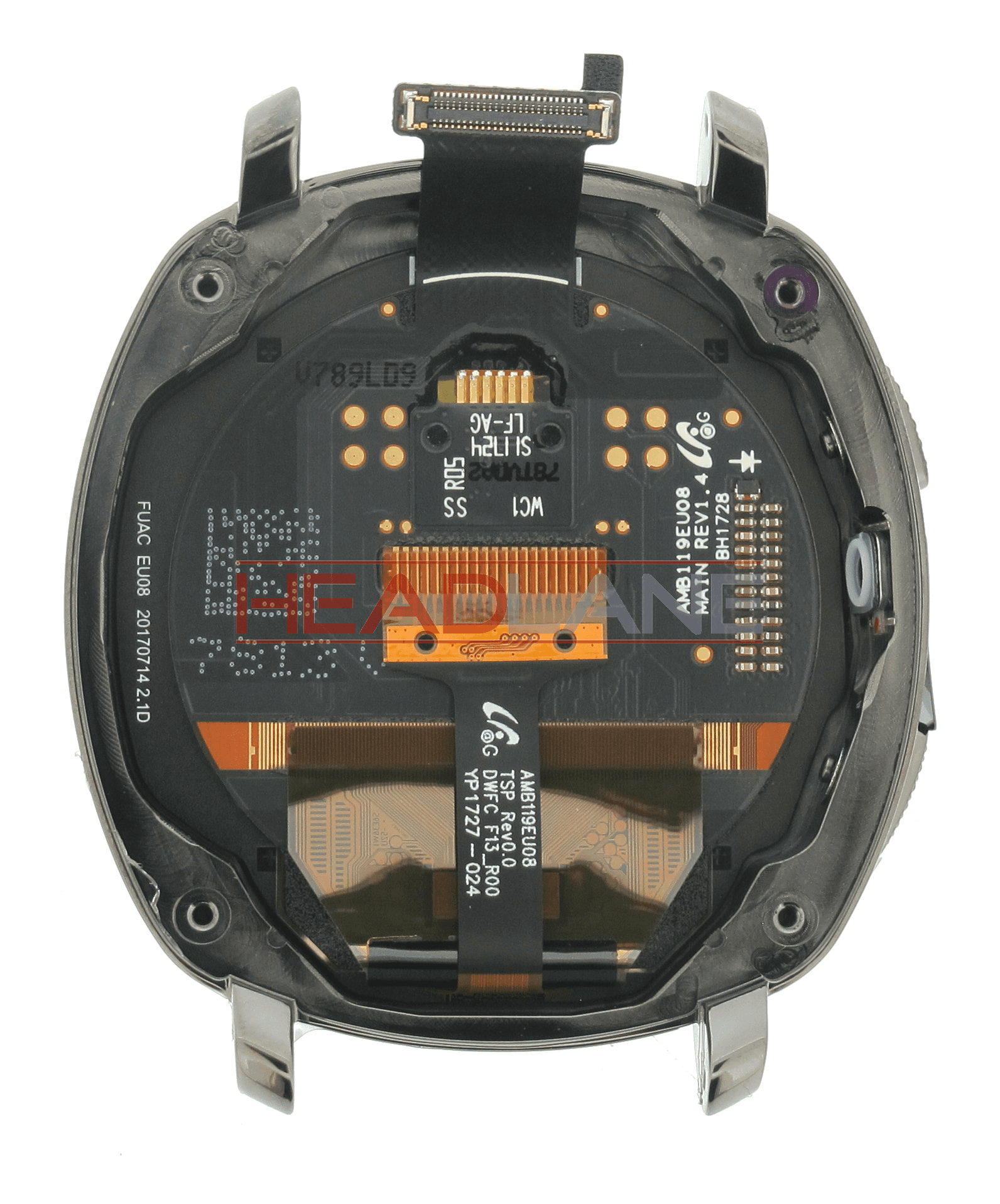 Samsung SM-R600 Galaxy Gear Sport LCD Display / Screen + Touch - Black - view 2