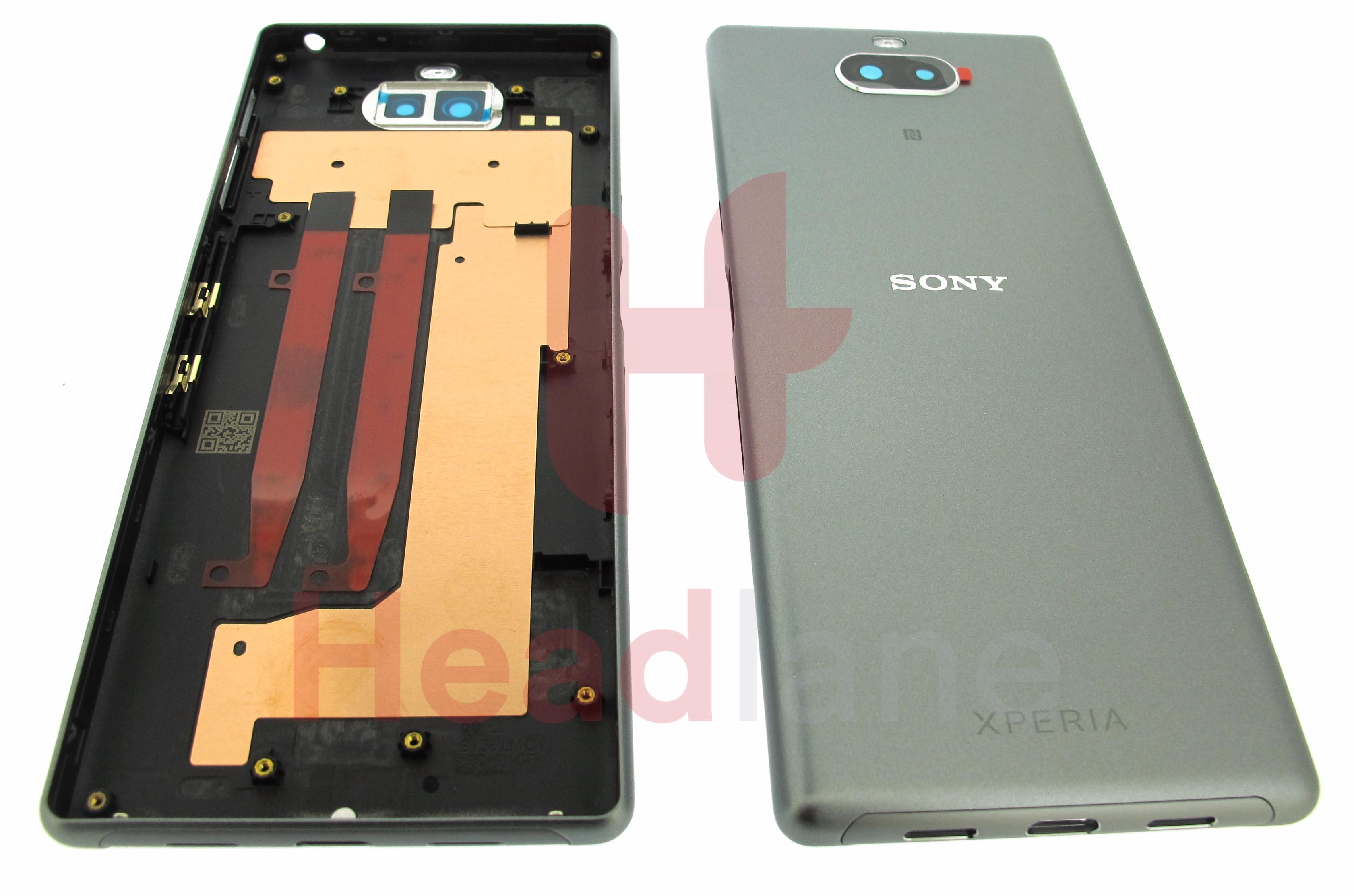 Sony I4113 - Xperia 10 Battery / Back Cover - Silver - view 3