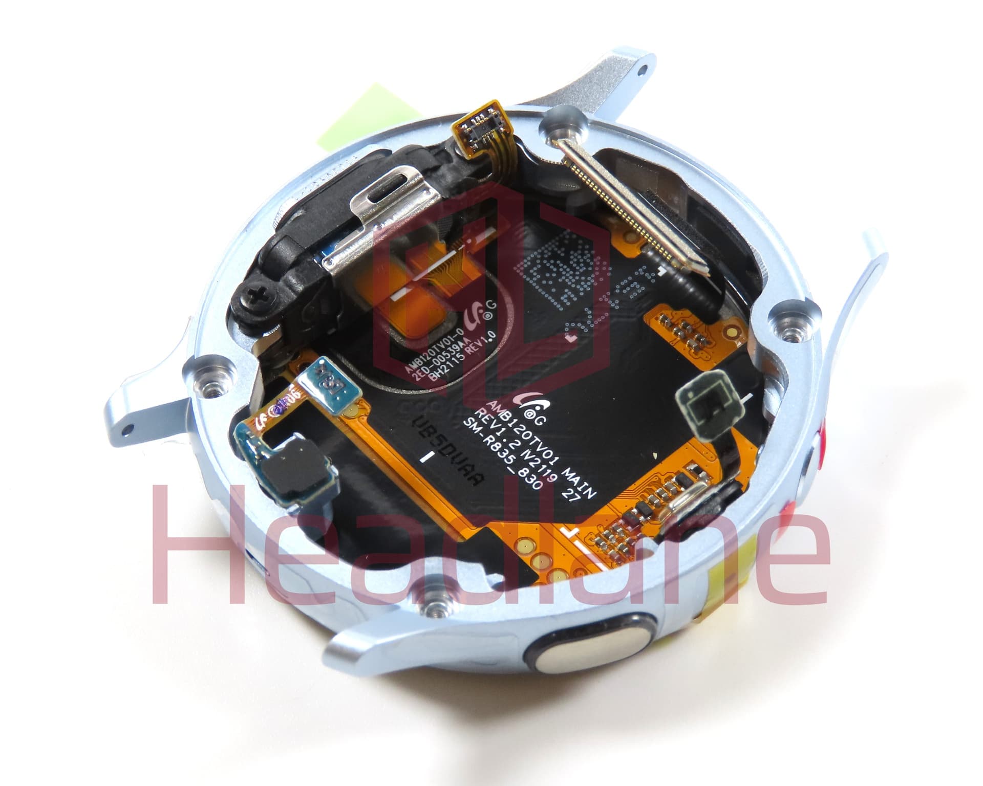 Samsung SM-R830 Galaxy Watch Active2 LCD Display / Screen + Touch - Silver - view 2