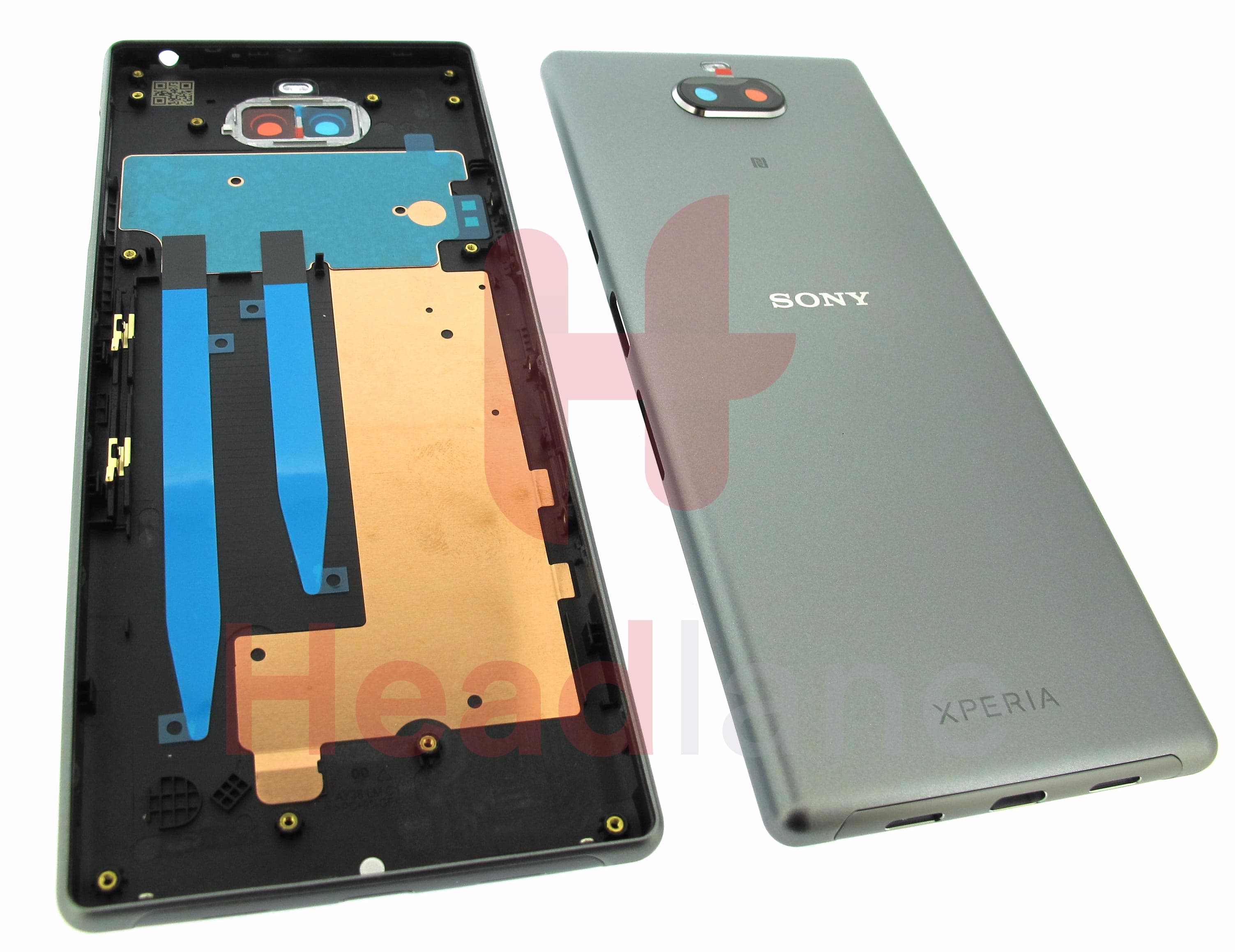 Sony I3213 - Xperia 10 Plus / I4213 - Xperia 10 Plus Battery / Back Cover -Silver - view 2