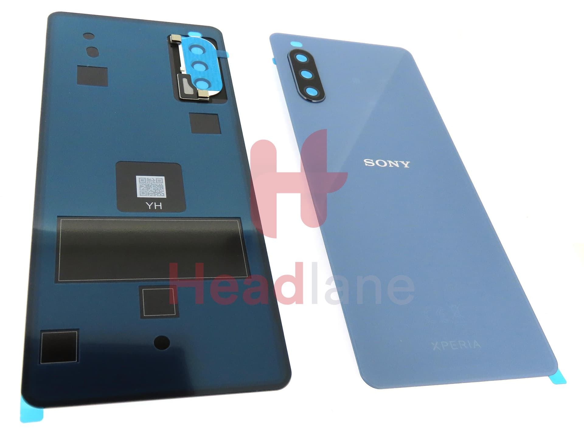 Sony XQ-BT52 Xperia 10 III (Dual SIM) Back / Battery Cover - Blue - view 2