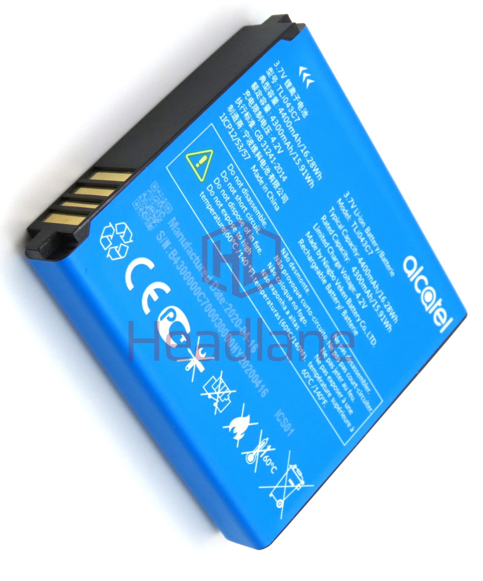 Alcatel Linkzone 2 TLi043C7 4400mAh Internal Battery - view 2