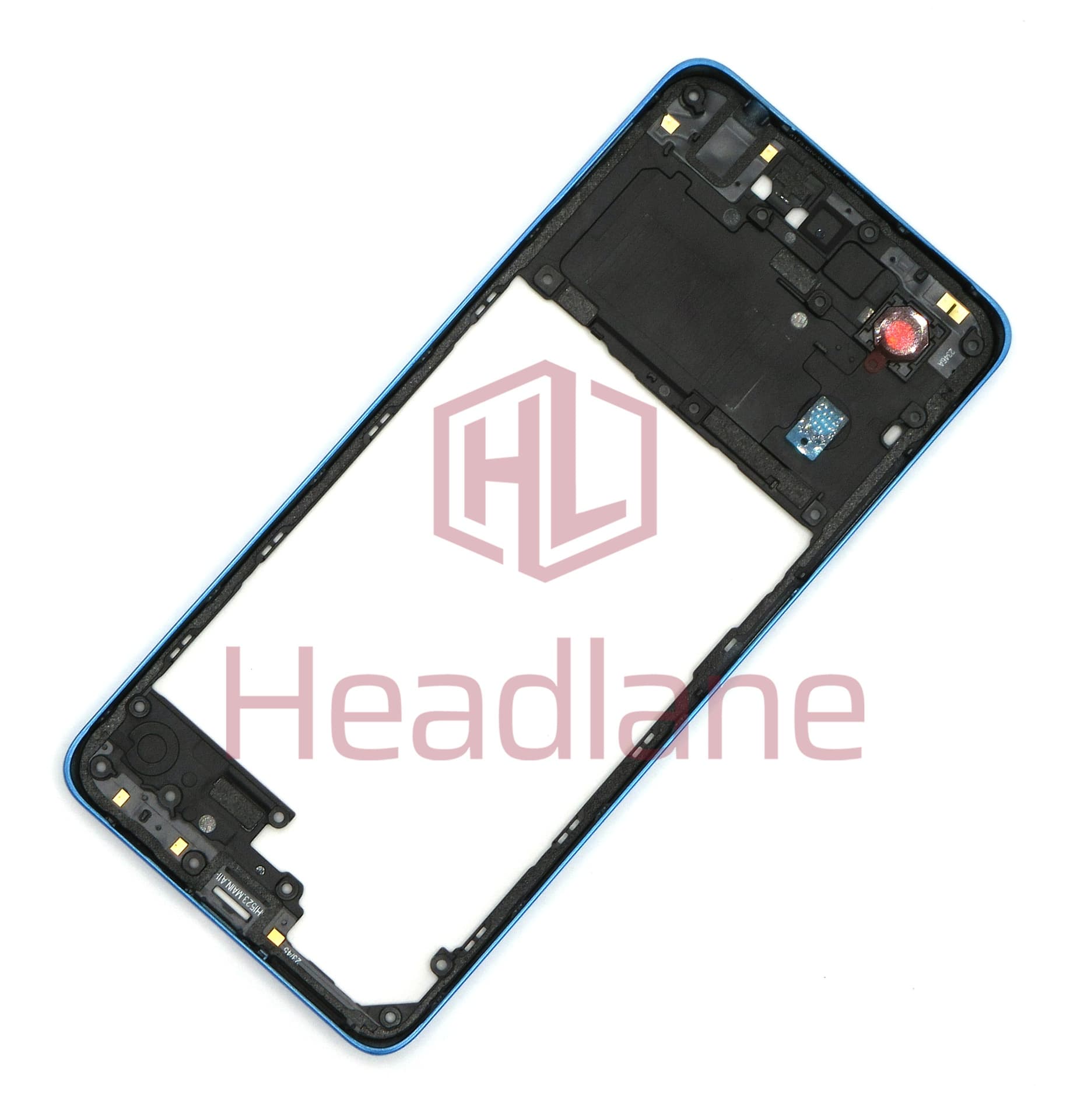 Motorola XT2421-3 XT2421-4 XT2421-5 Moto G04 Middle Cover / Chassis - Satin Blue - view 2