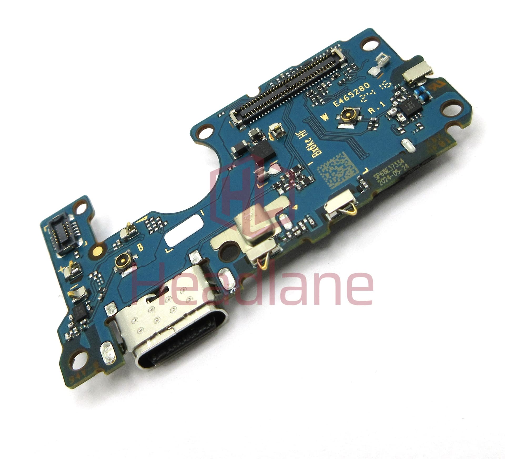 Motorola XT2427 Moto G85 5G Charging Port + SIM Card Reader Flex - view 2