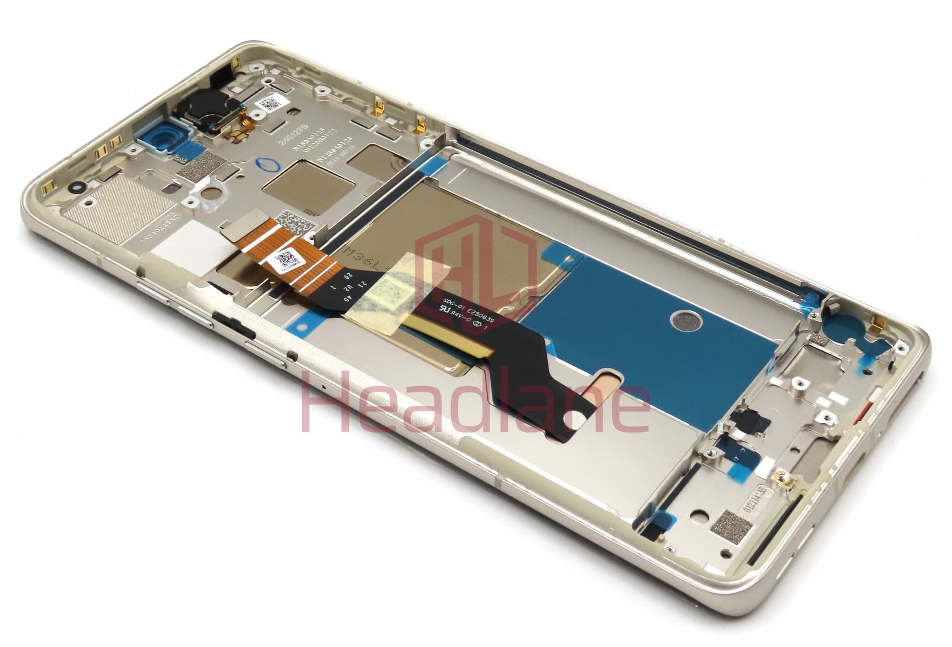 Motorola XT2403 Edge 50 Pro LCD Display / Screen + Touch - Moonlight Pearl - view 2