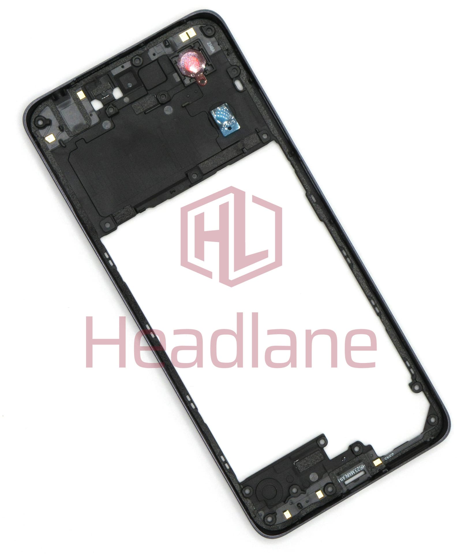 Motorola XT2421-3 XT2421-4 XT2421-5 Moto G04 Middle Cover / Chassis - Concord Black - view 2
