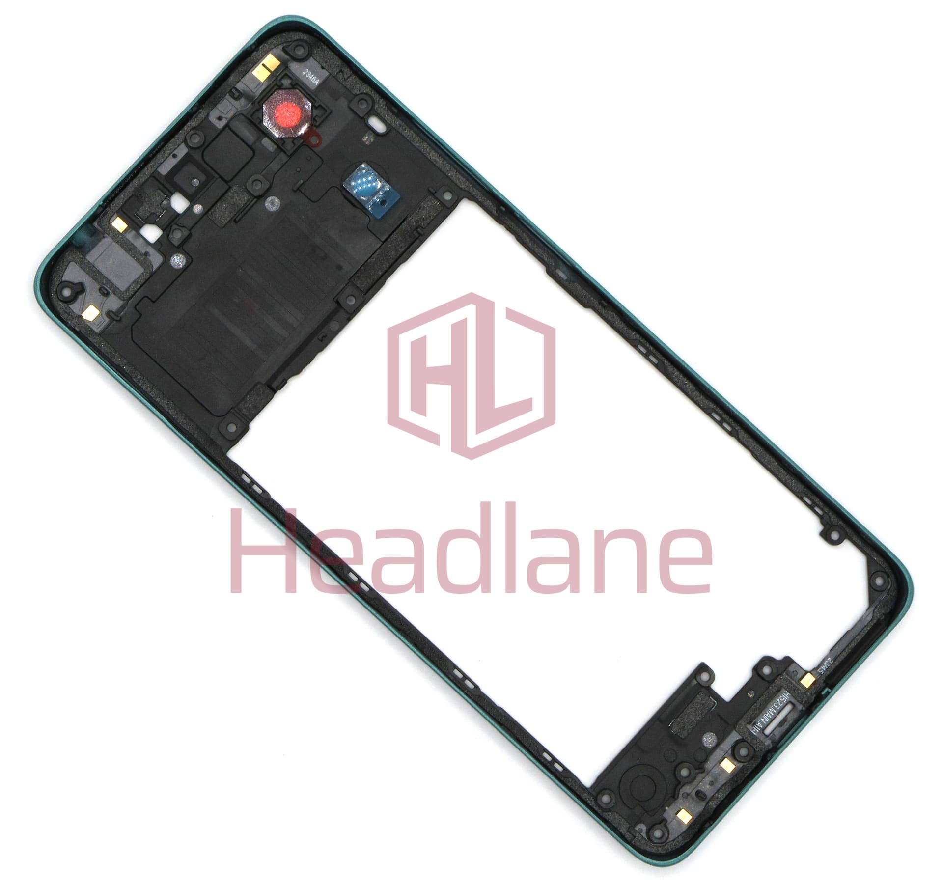 Motorola XT2421-3 XT2421-4 XT2421-5 Moto G04 Middle Cover / Chassis - Graphite Grey - view 2