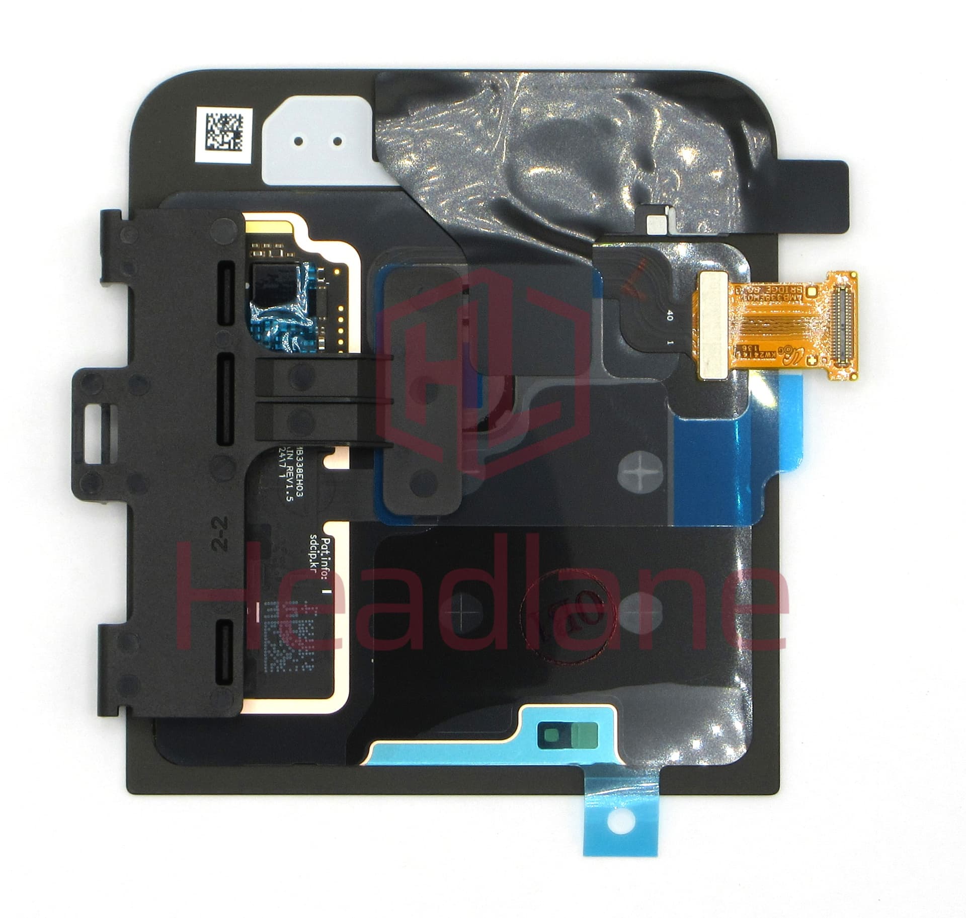 Samsung SM-F741 Galaxy Z Flip6 5G Outer LCD Display / Screen + Touch - Silver Shadow - view 2