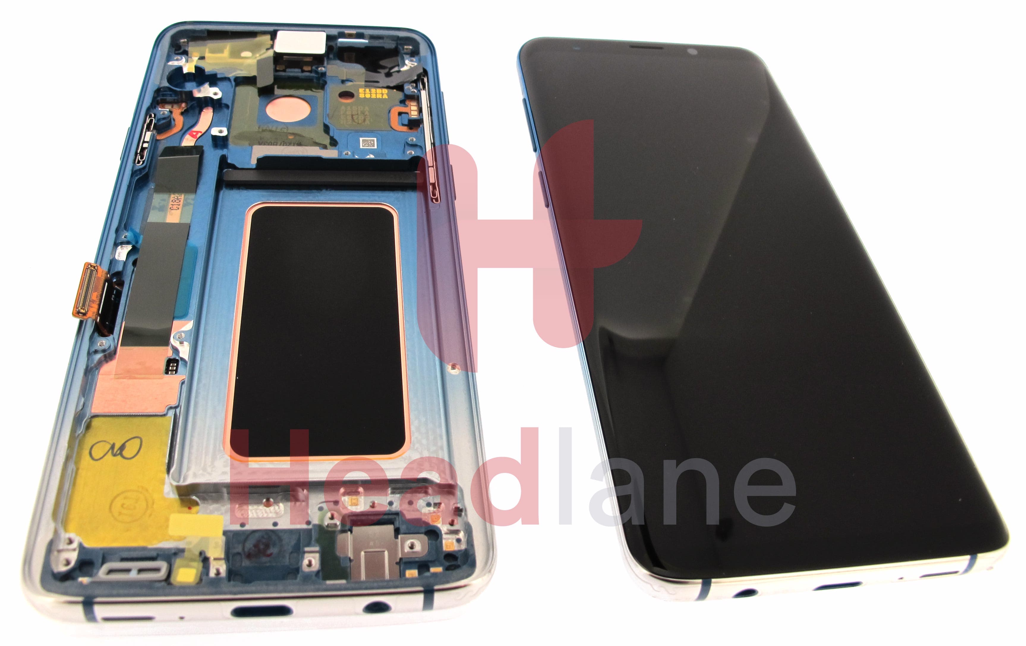 Samsung SM-G965F Galaxy S9+ LCD Display / Screen + Touch - Polaris Blue - view 2