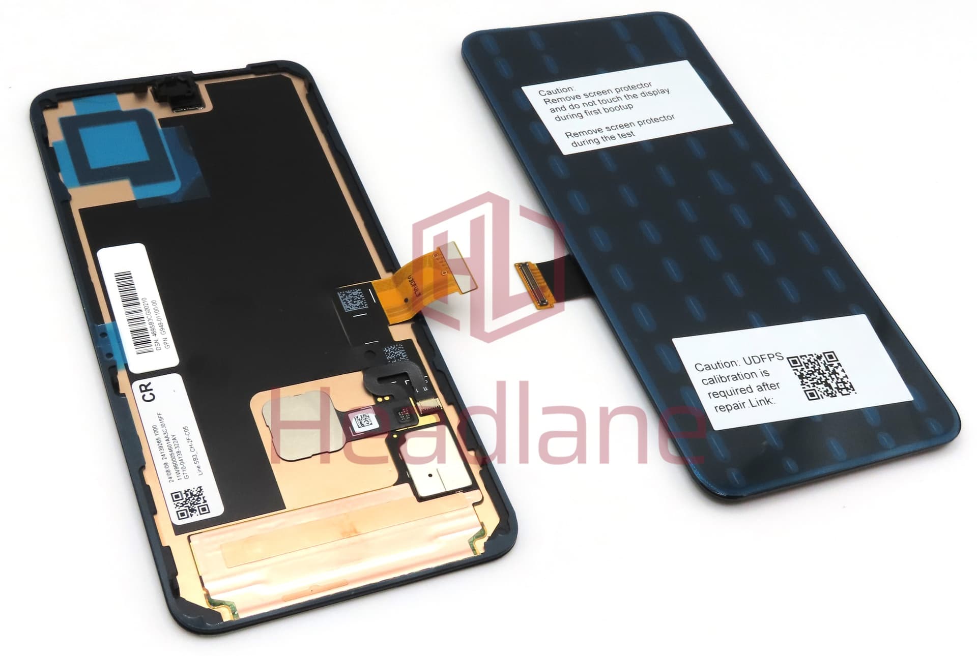 Google Pixel 8 LCD Display / Screen + Touch - view 3