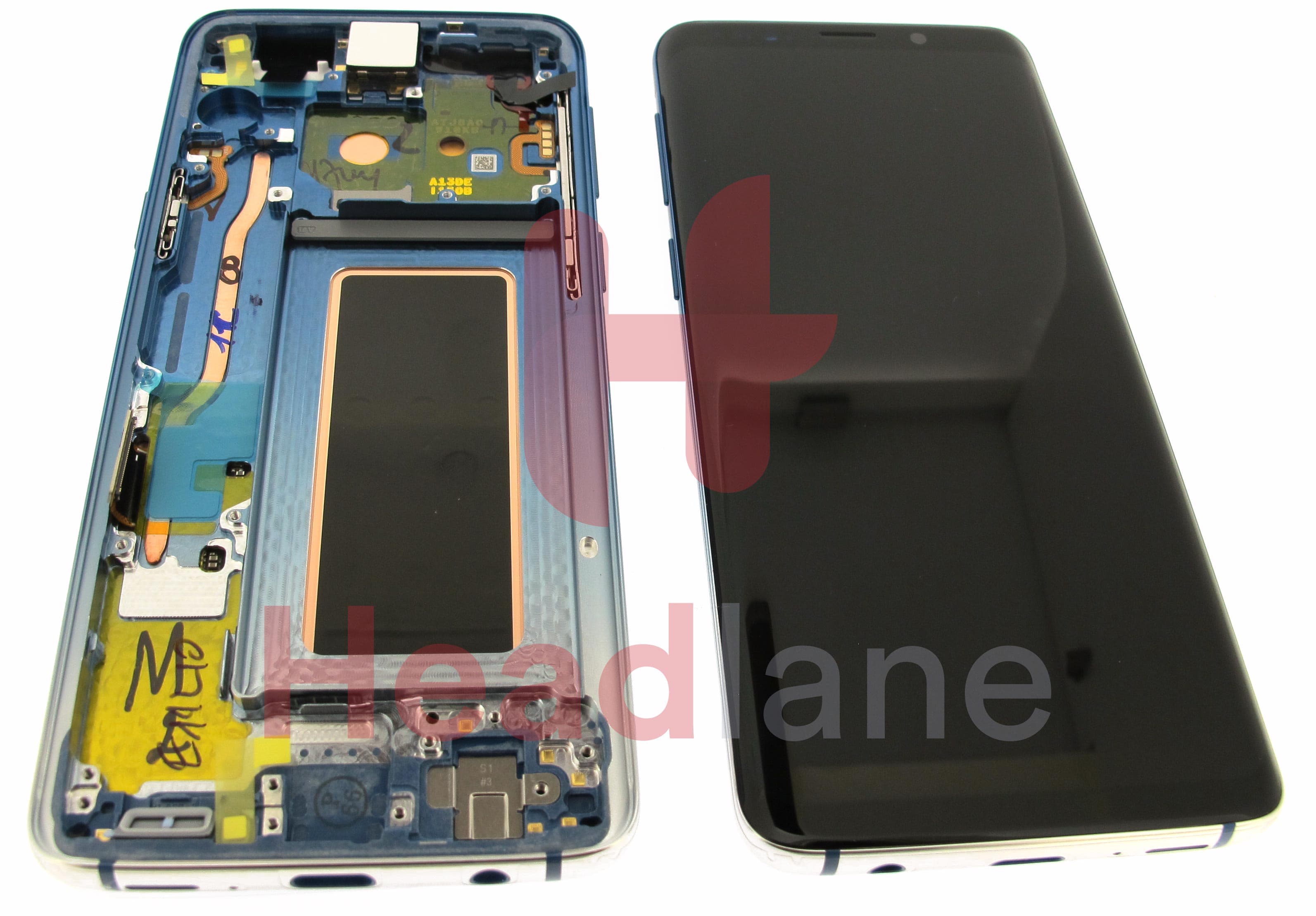 Samsung SM-G960F Galaxy S9 LCD Display / Screen + Touch - Polaris Blue - view 3