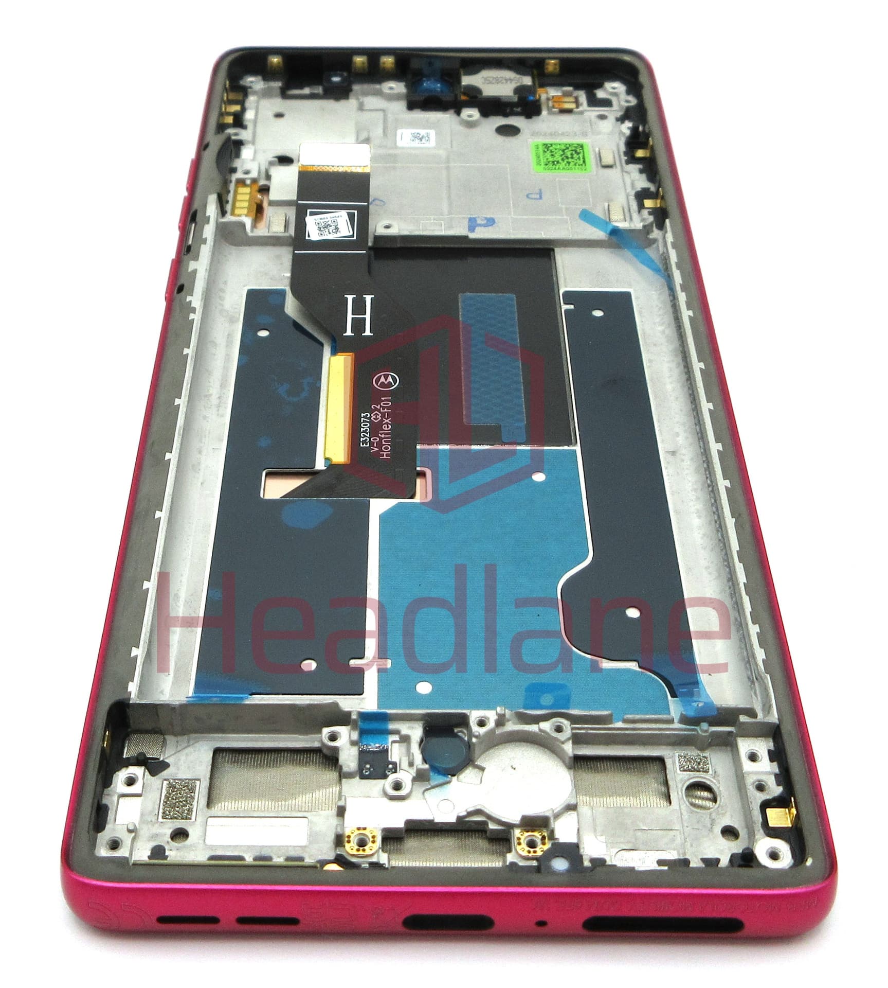 Motorola XT2429 Edge 50 Fusion LCD Display / Screen + Touch - Hot Pink - view 2