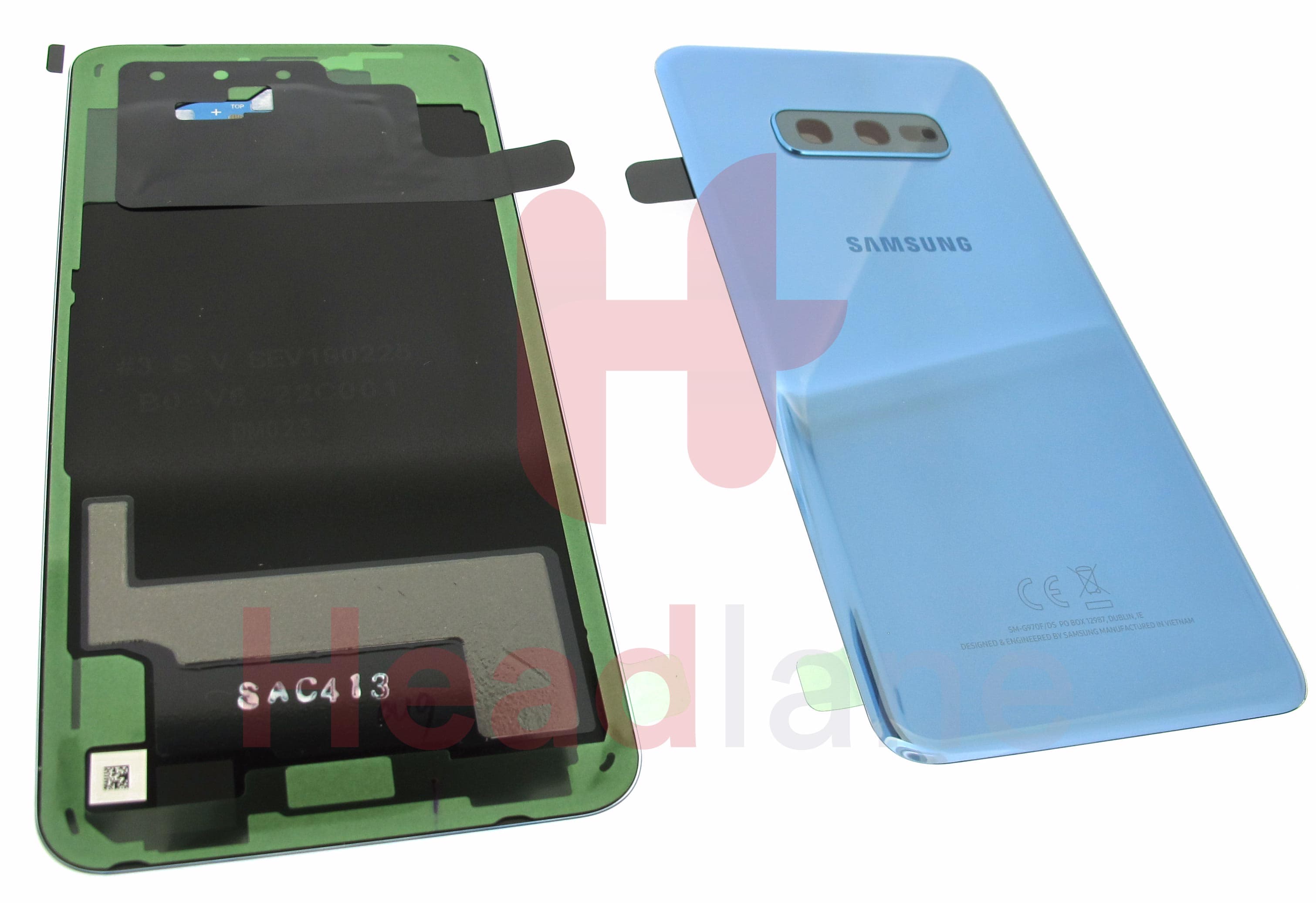 Samsung SM-G970 Galaxy S10E Back / Battery Cover - Prism Blue - view 2