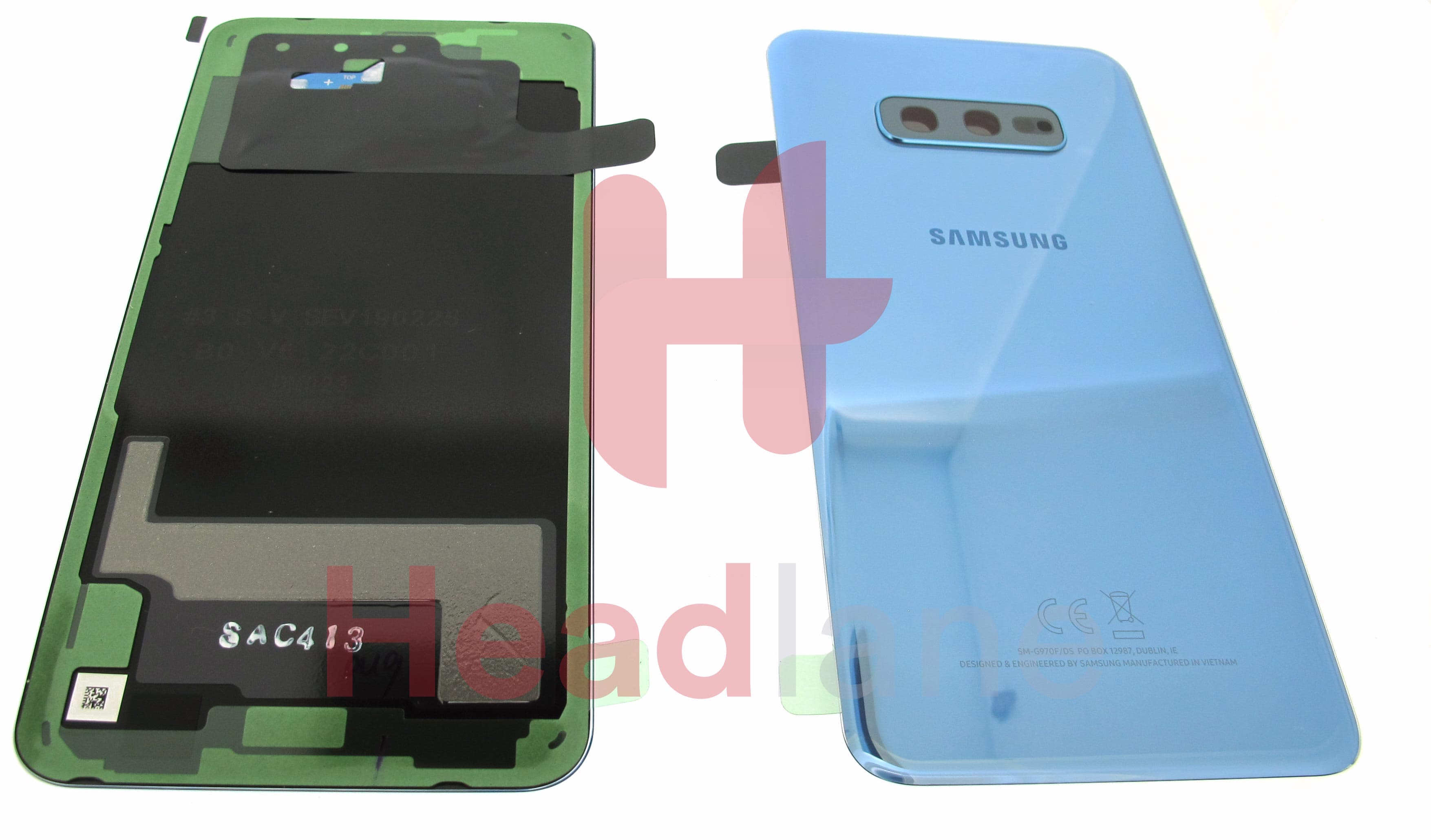 Samsung SM-G970 Galaxy S10E Back / Battery Cover - Prism Blue - view 3